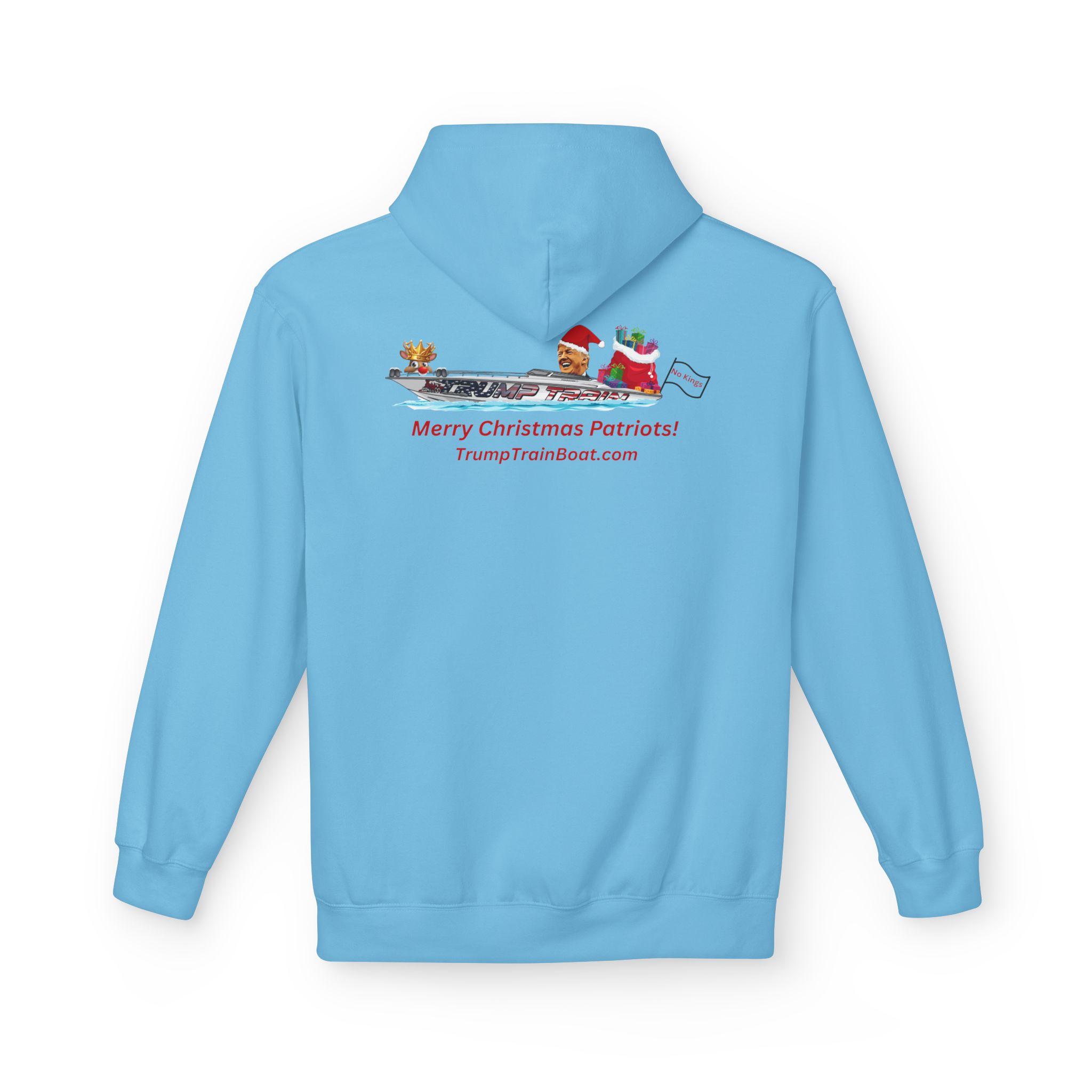 Merry Christmas Patriots Hoodie - Image 26