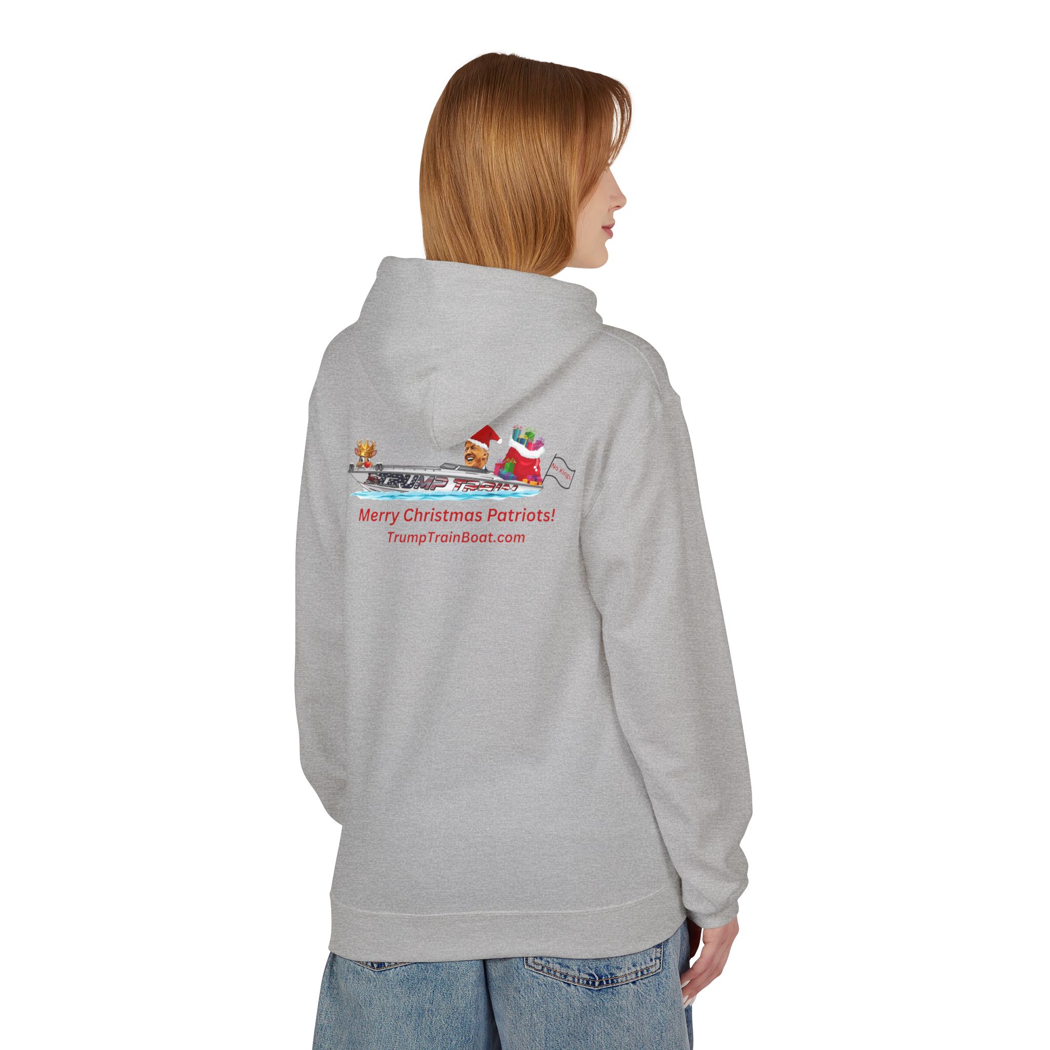 Merry Christmas Patriots Hoodie - Image 22