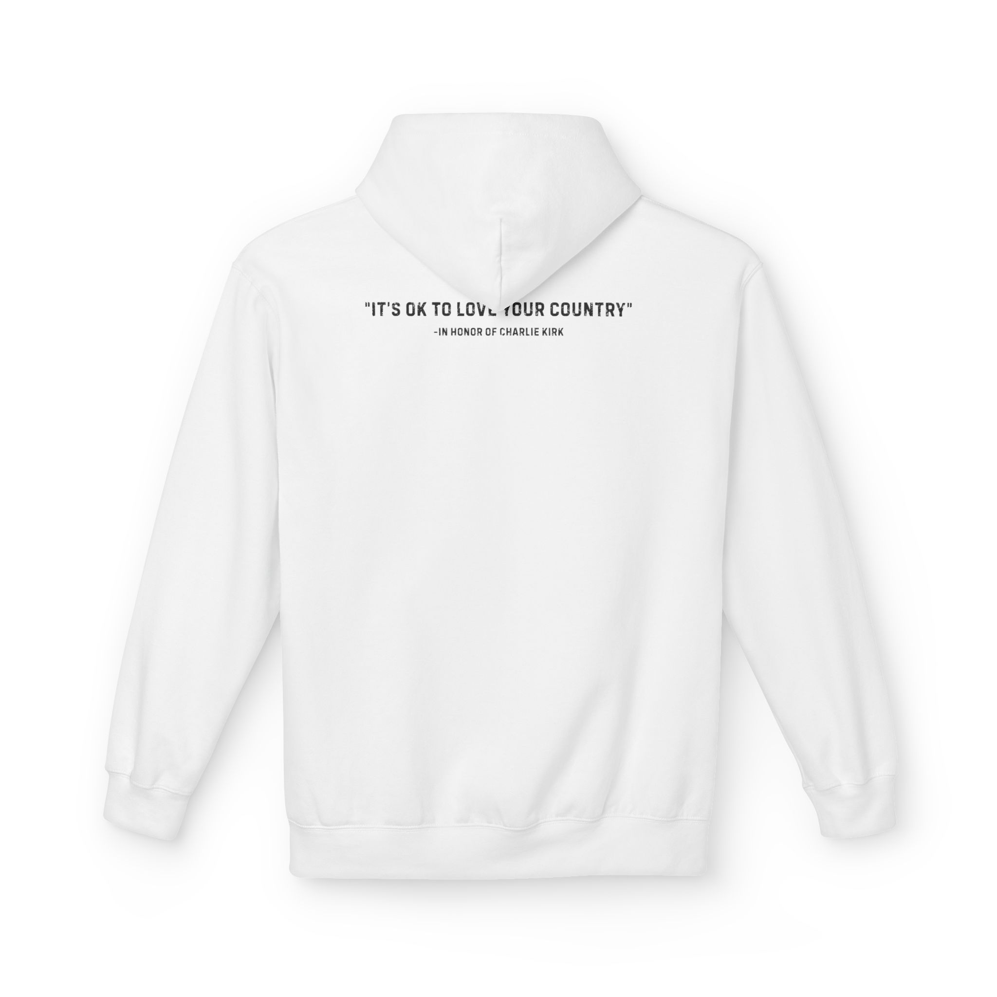 It's OK to Love Your Country Hoodie - Image 2