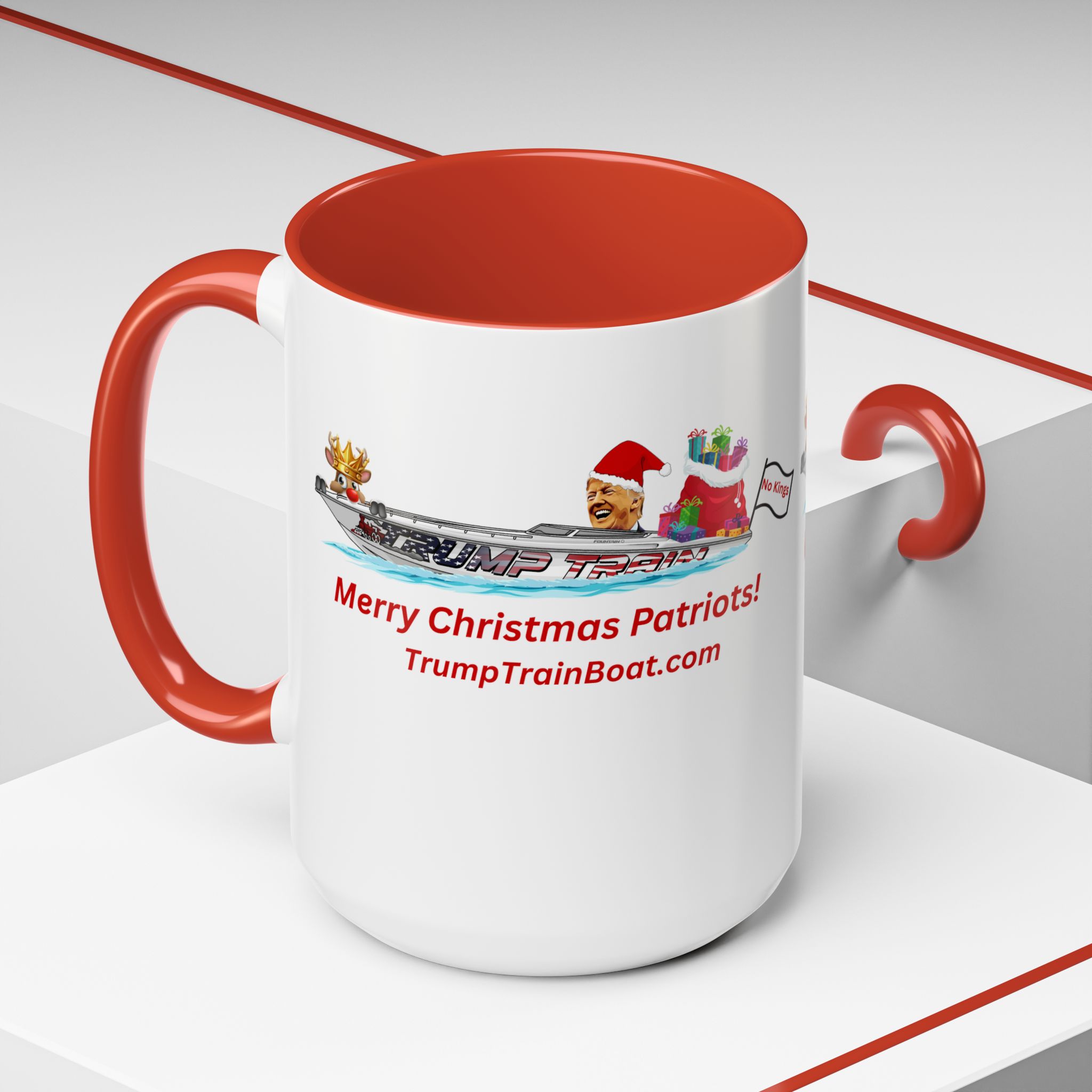 Merry Christmas Patriots Coffee Mug - Image 16