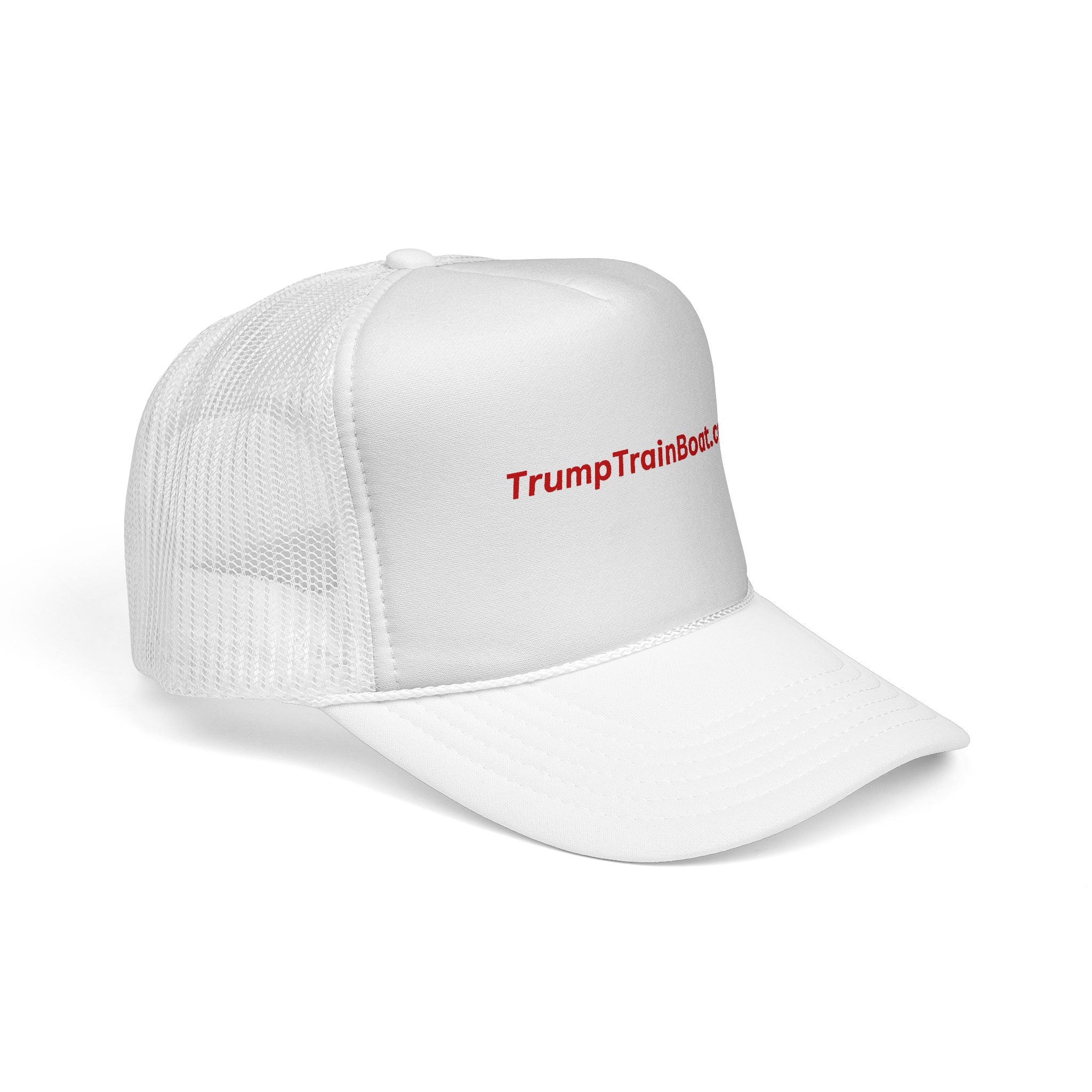 TrumpTrainBoat.com Mesh Trucker Hat - Image 48