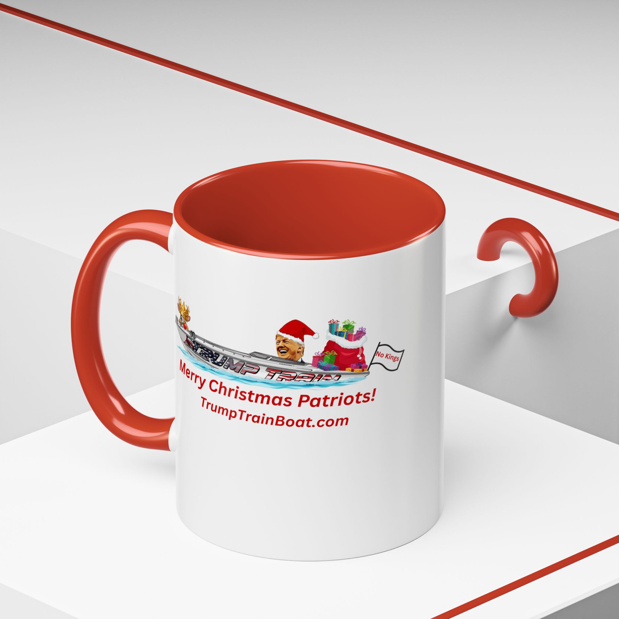 Merry Christmas Patriots Coffee Mug - Image 16
