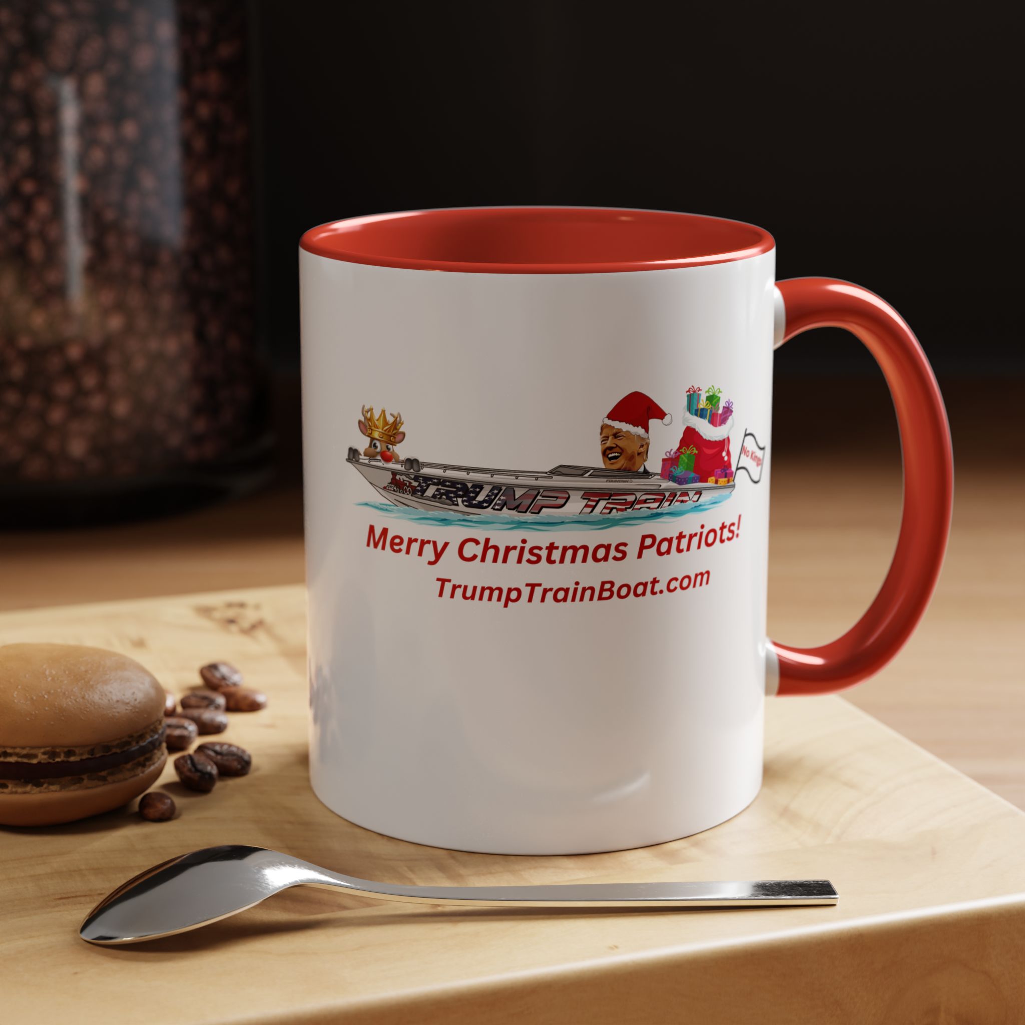 Merry Christmas Patriots Coffee Mug - Image 13