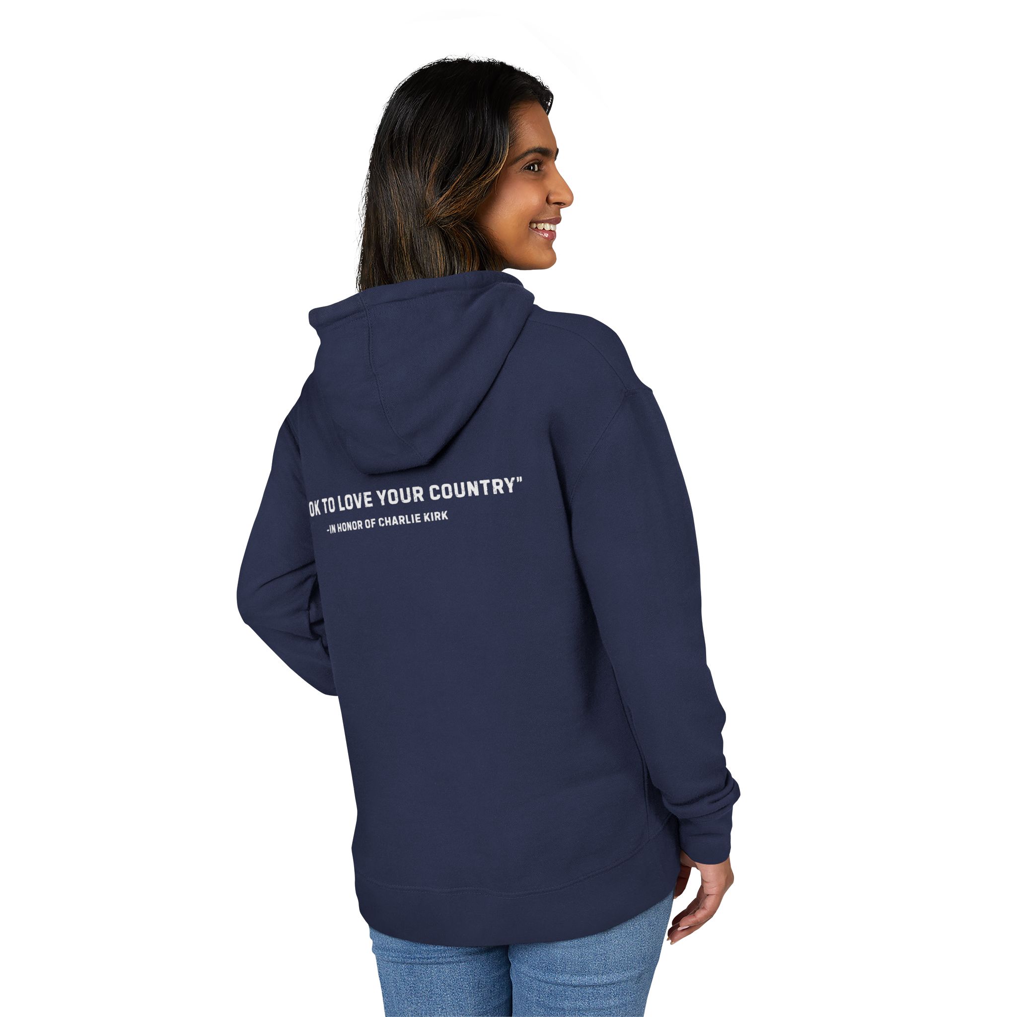It's OK to Love Your Country Hoodie - Image 25