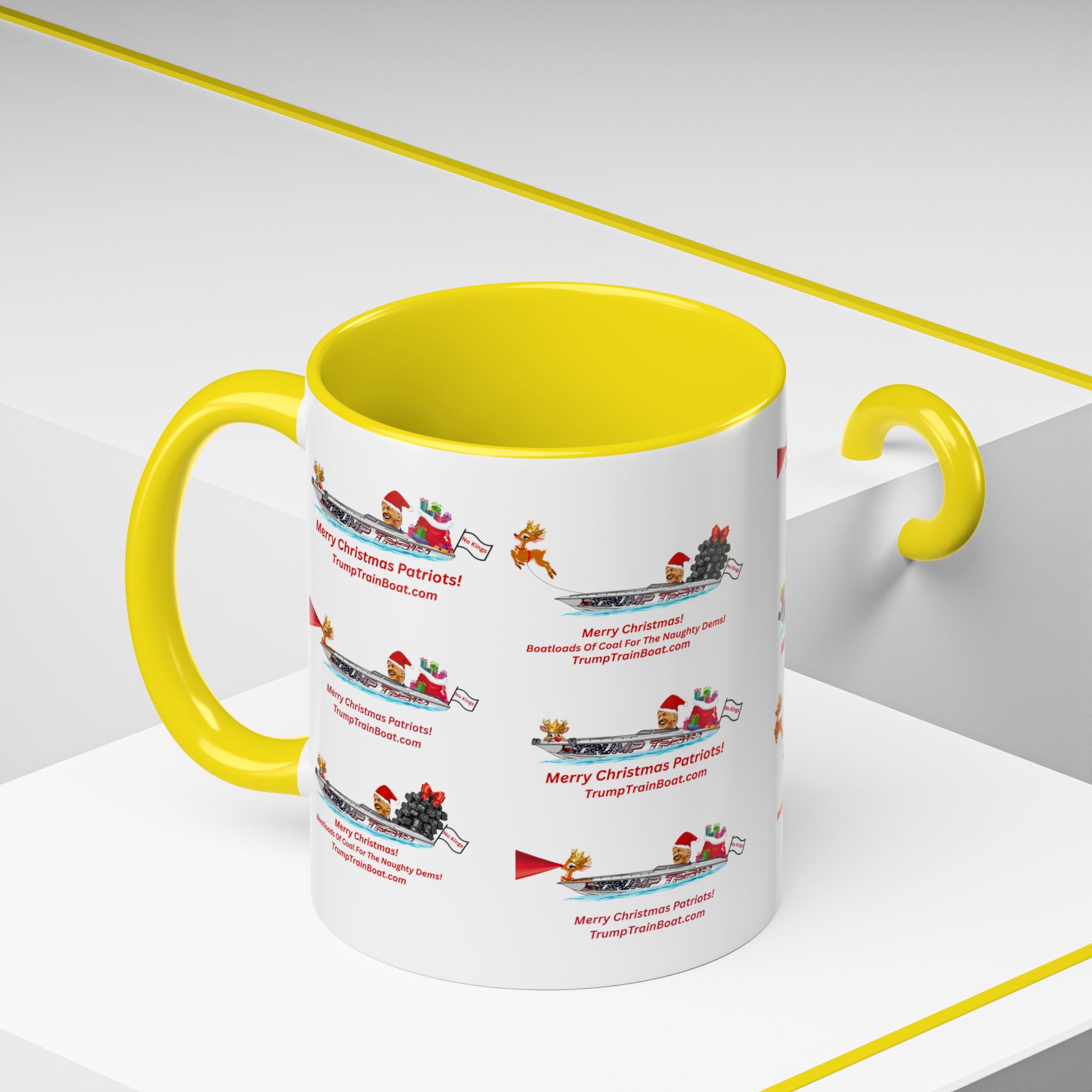 Christmas Multiple Trump Santa Coffee Mug - Image 72