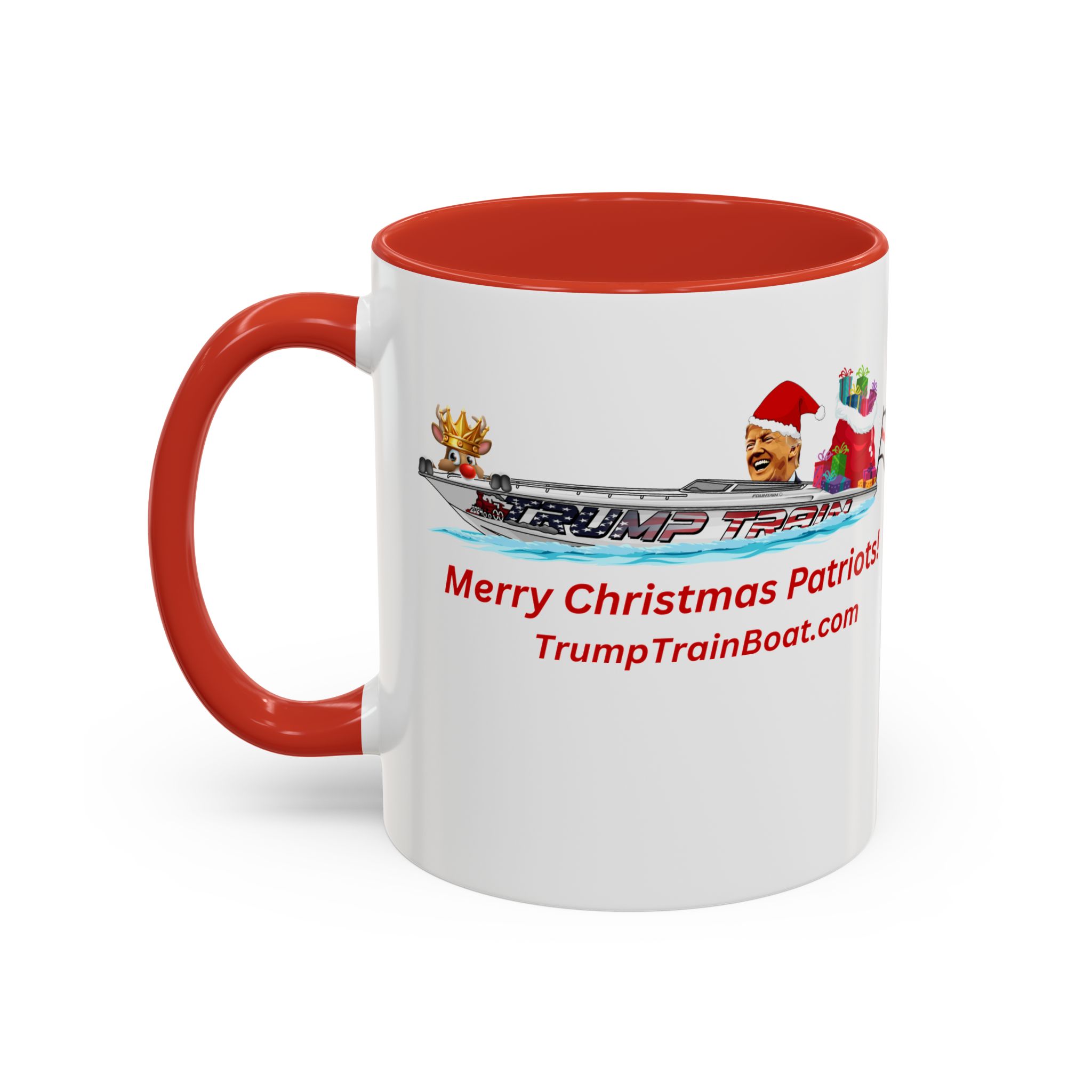 Merry Christmas Patriots Coffee Mug - Image 7