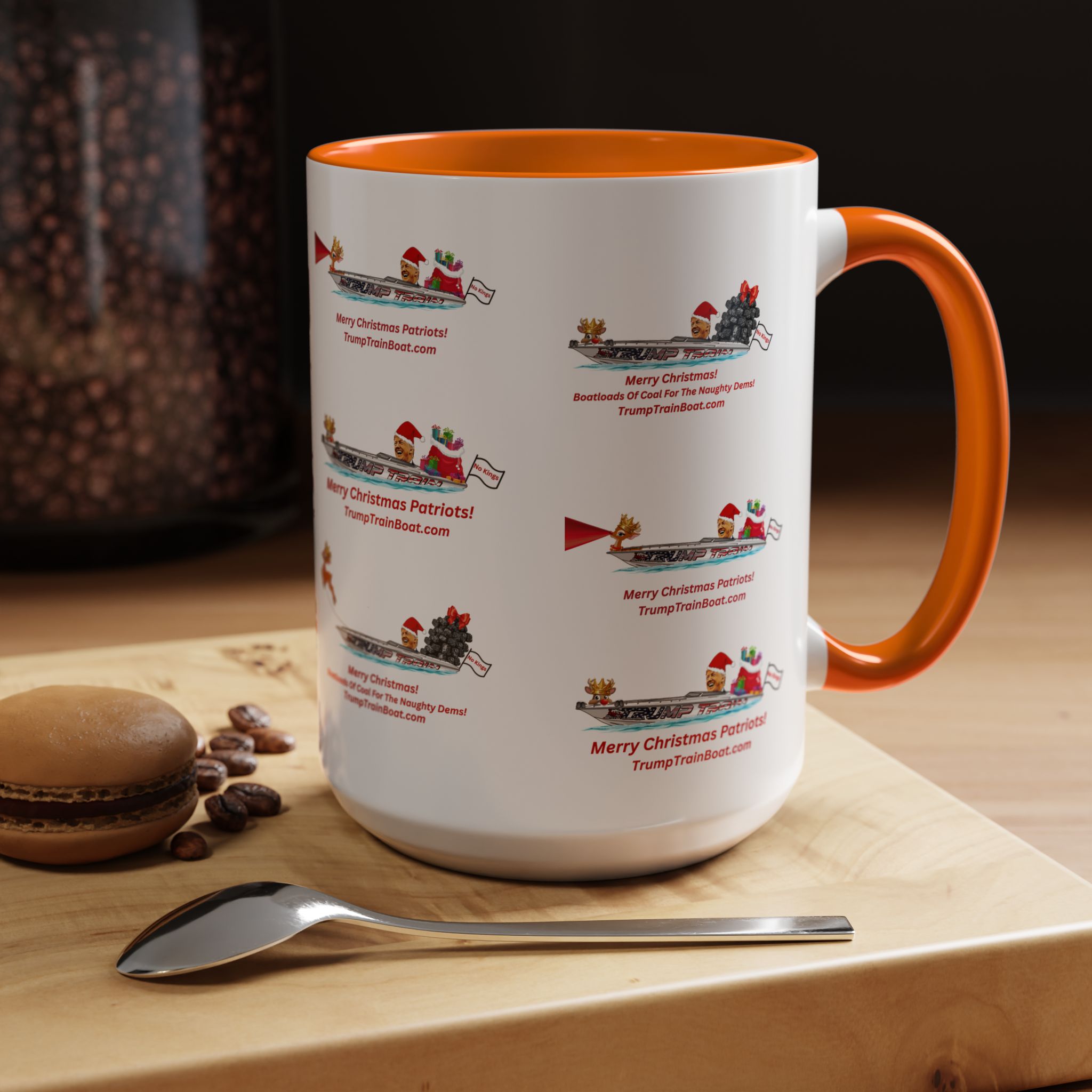 Christmas Multiple Trump Santa Coffee Mug - Image 77