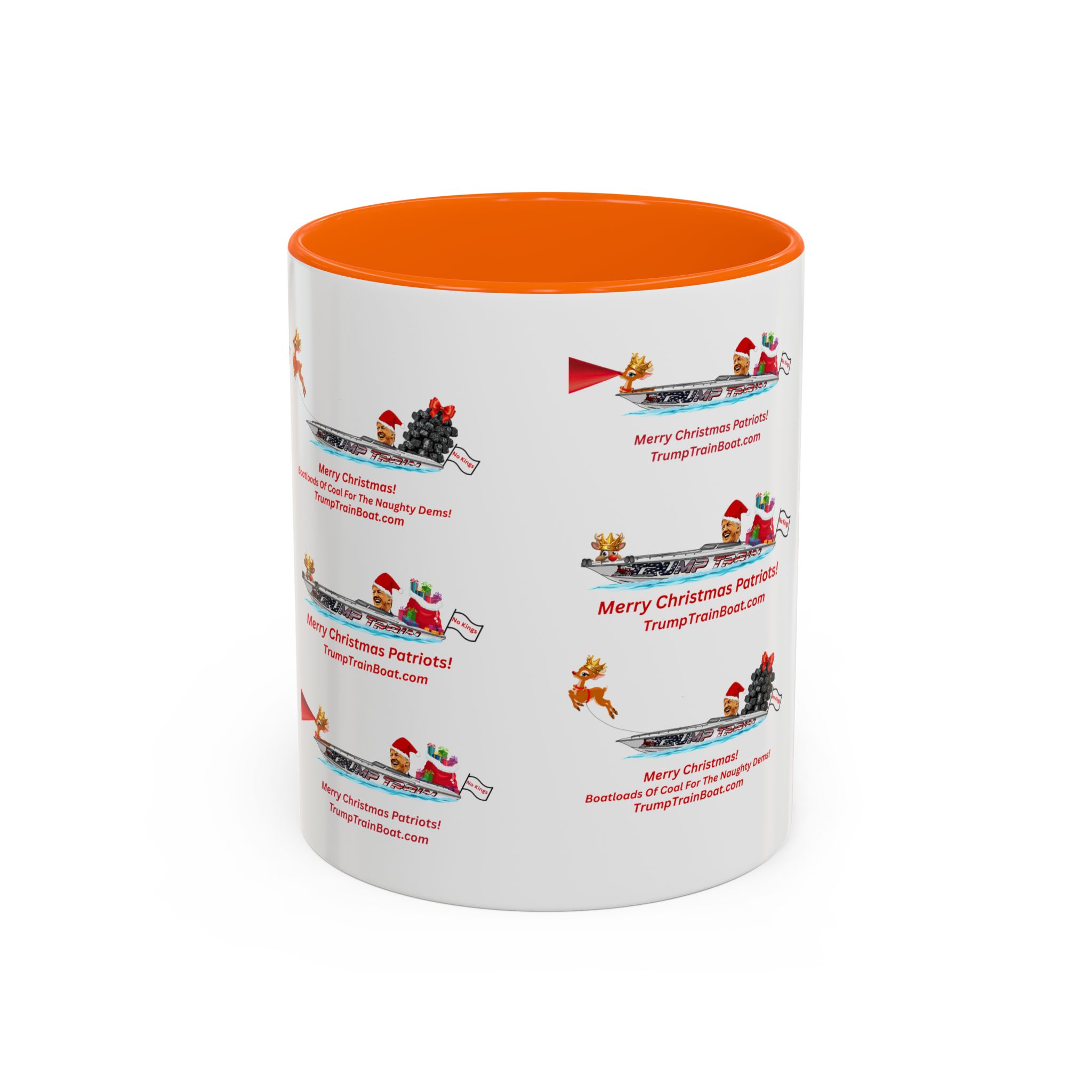 Christmas Multiple Trump Santa Coffee Mug - Image 61