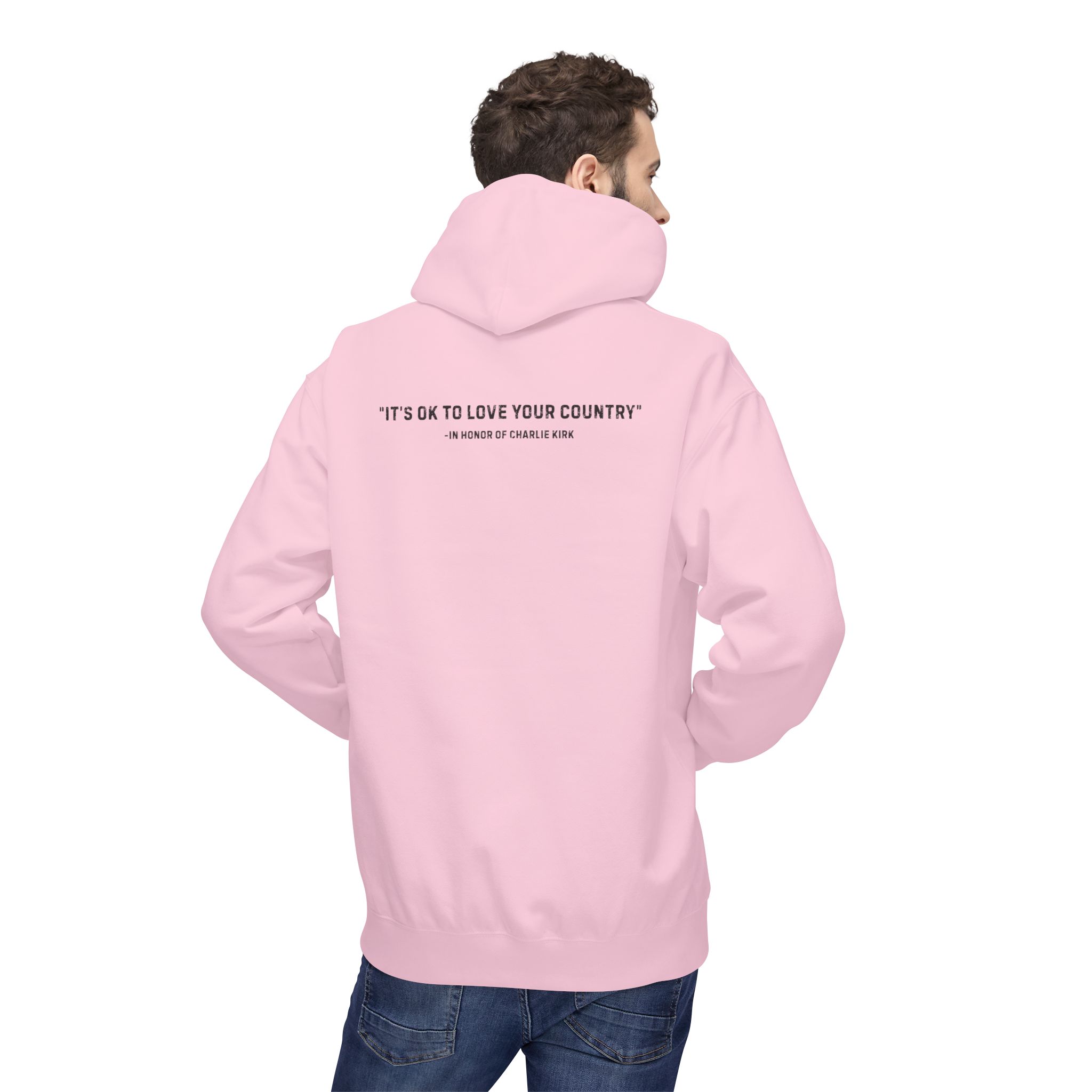 It's OK to Love Your Country Hoodie - Image 42