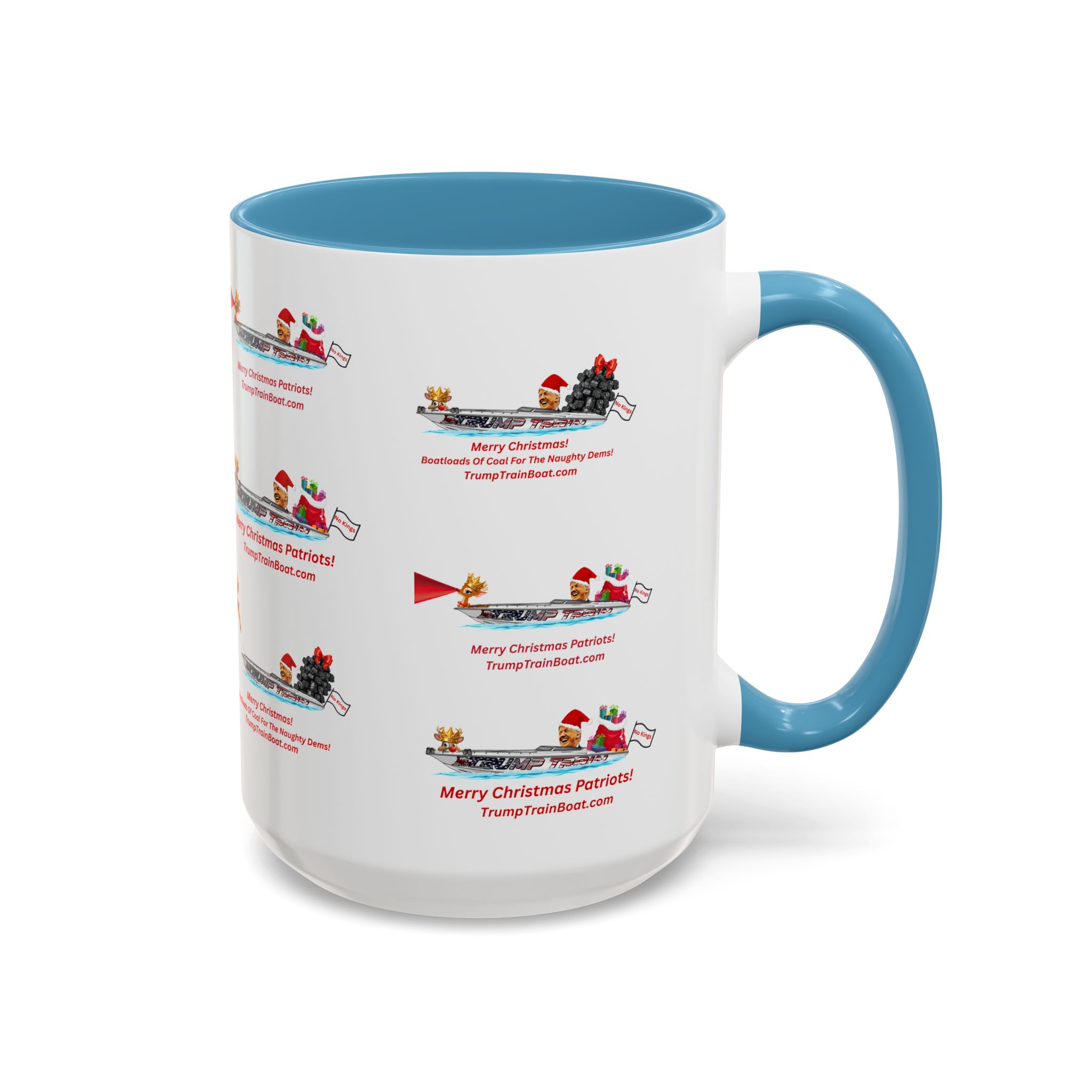 Christmas Multiple Trump Santa Coffee Mug - Image 56