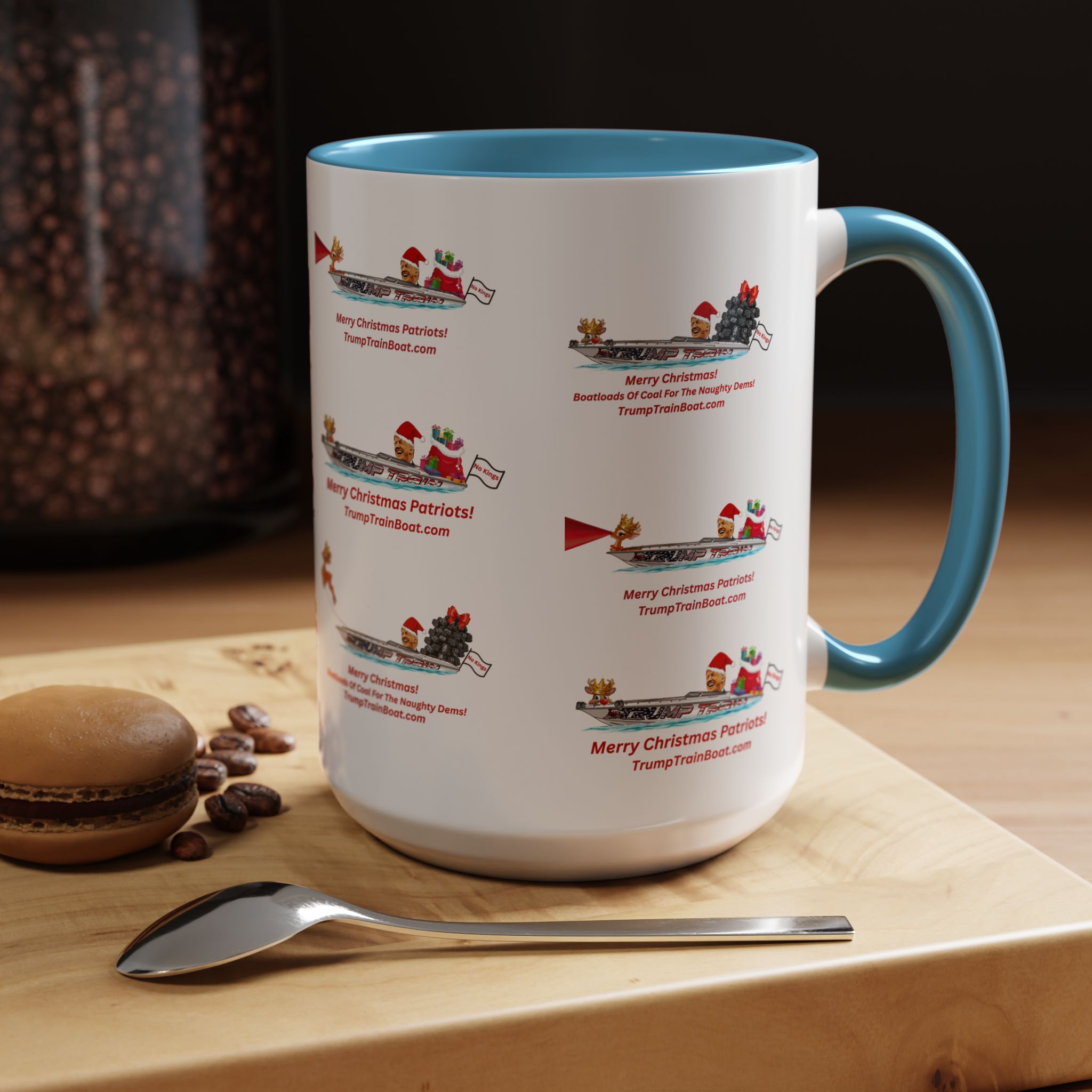 Christmas Multiple Trump Santa Coffee Mug - Image 59