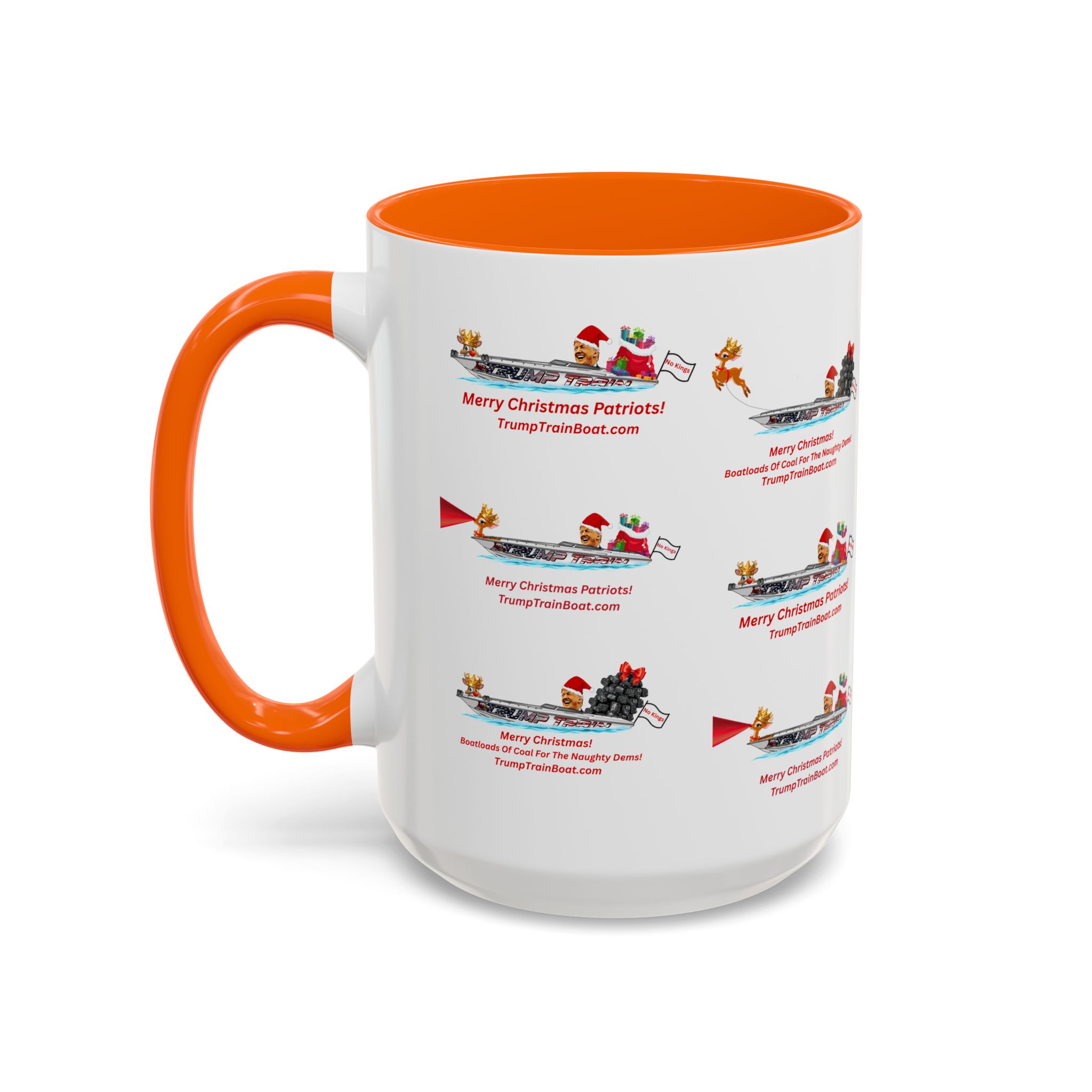 Christmas Multiple Trump Santa Coffee Mug - Image 75