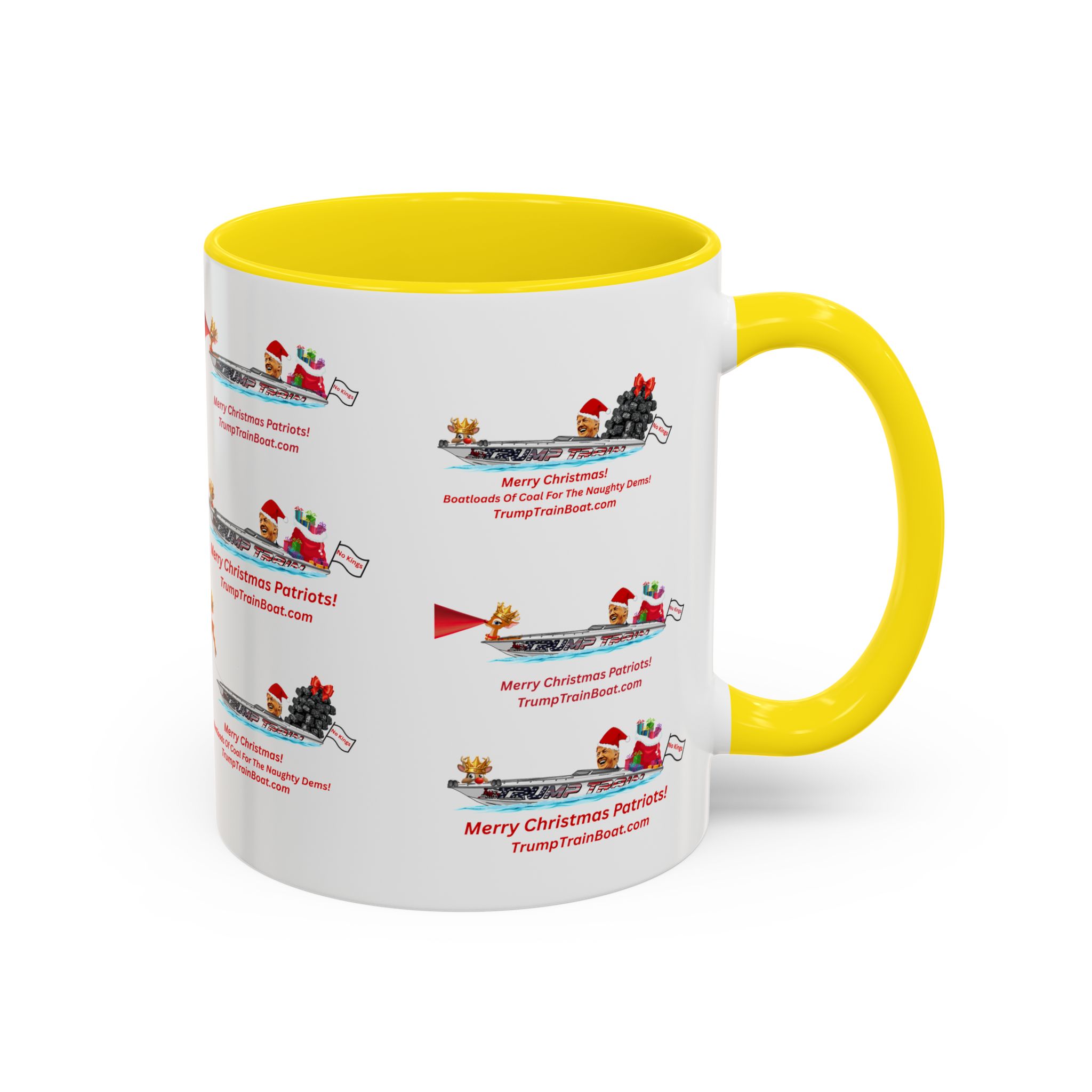 Christmas Multiple Trump Santa Coffee Mug - Image 68