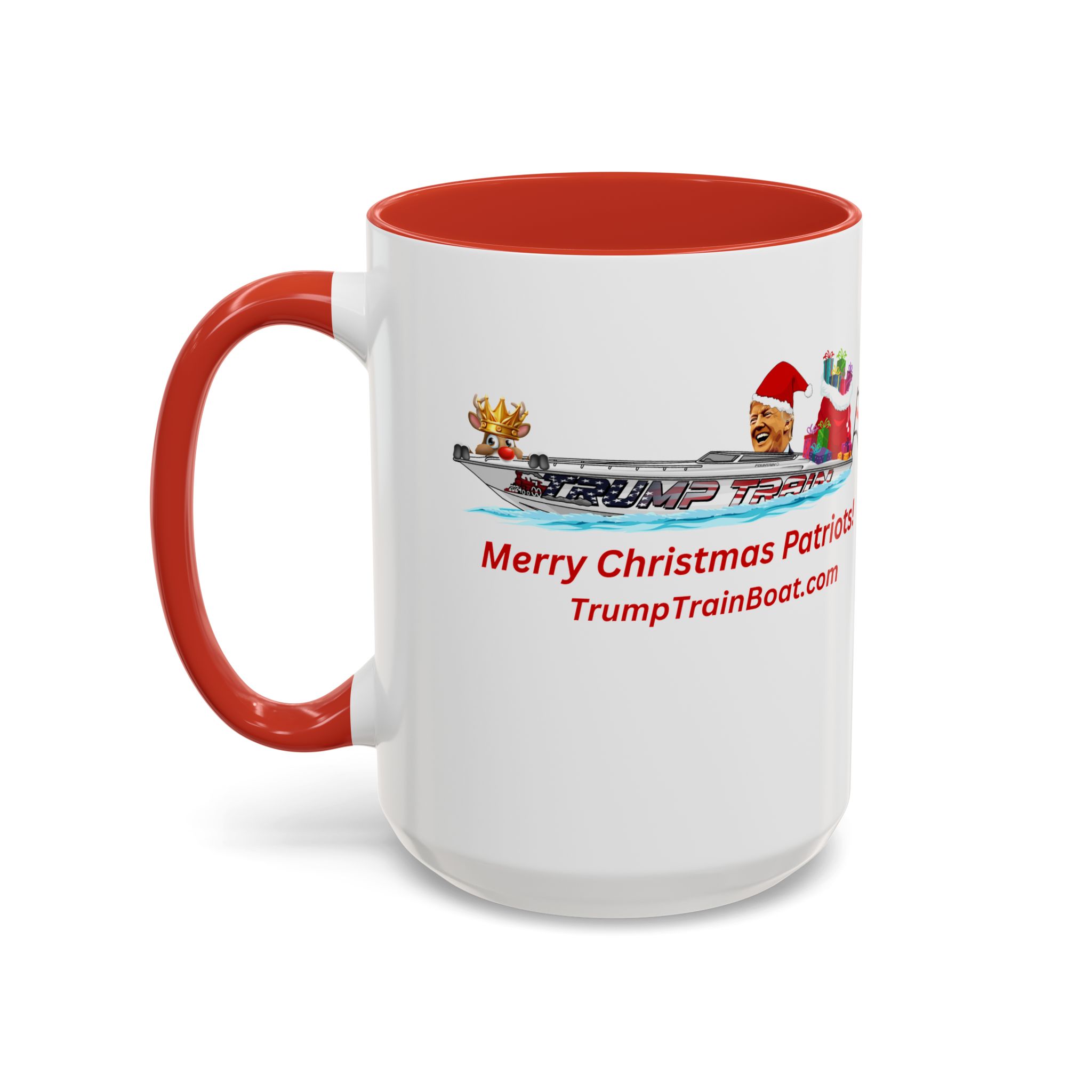Merry Christmas Patriots Coffee Mug - Image 15