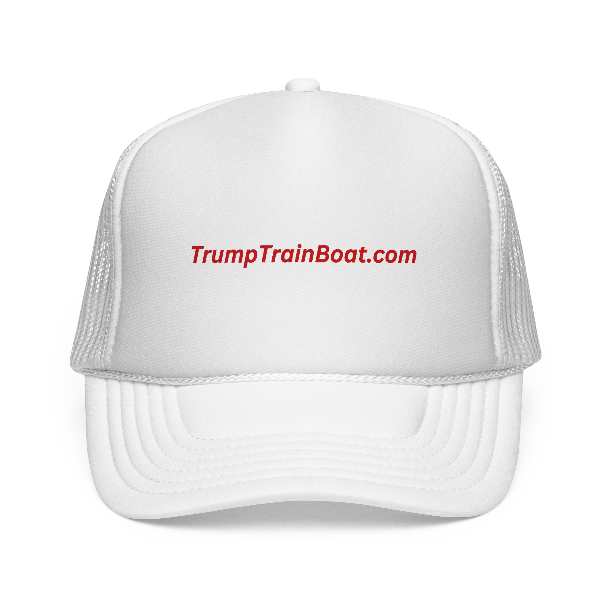 TrumpTrainBoat.com Mesh Trucker Hat - Image 47