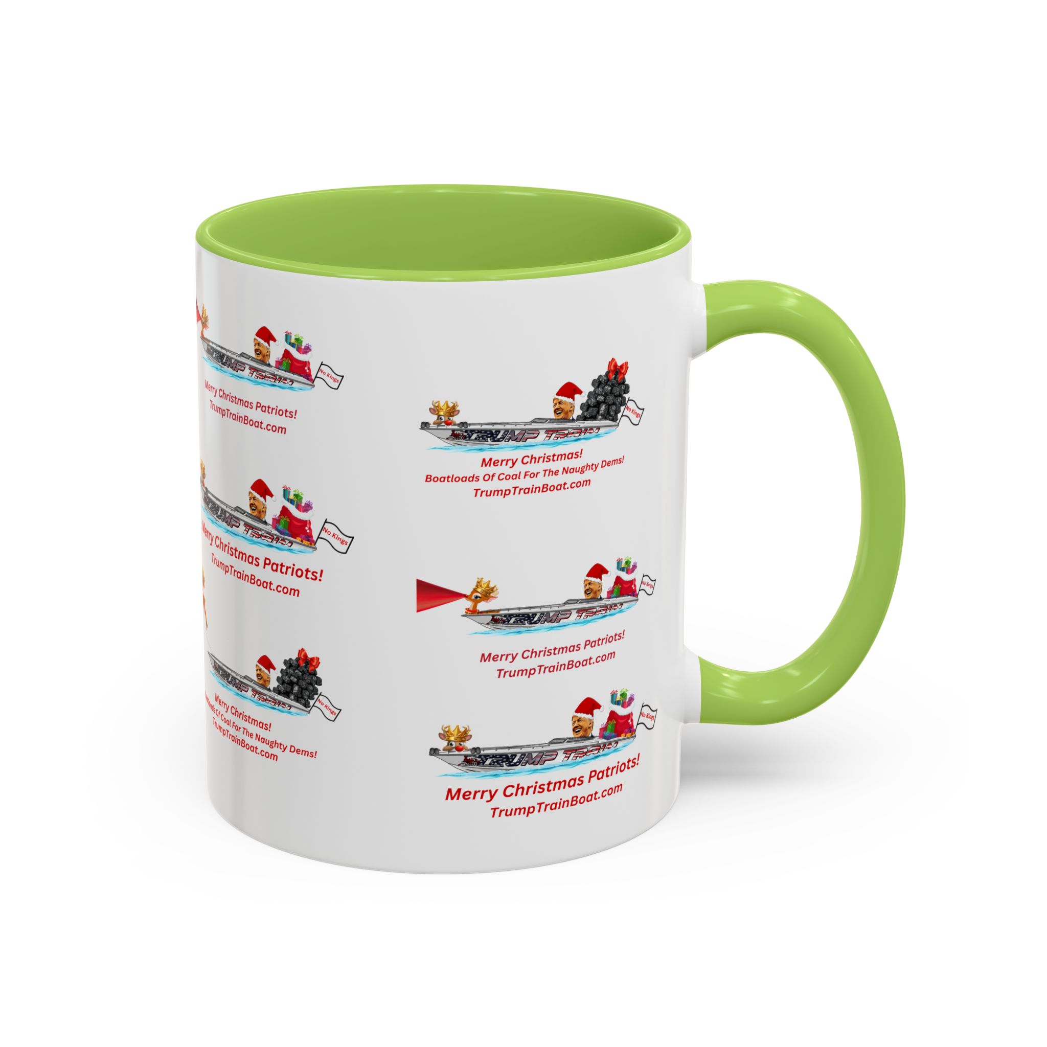 Christmas Multiple Trump Santa Coffee Mug - Image 86