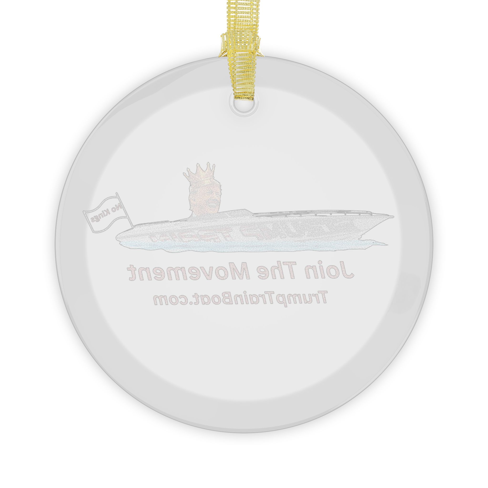Join The Movement Glass Christmas Ornament - Image 12