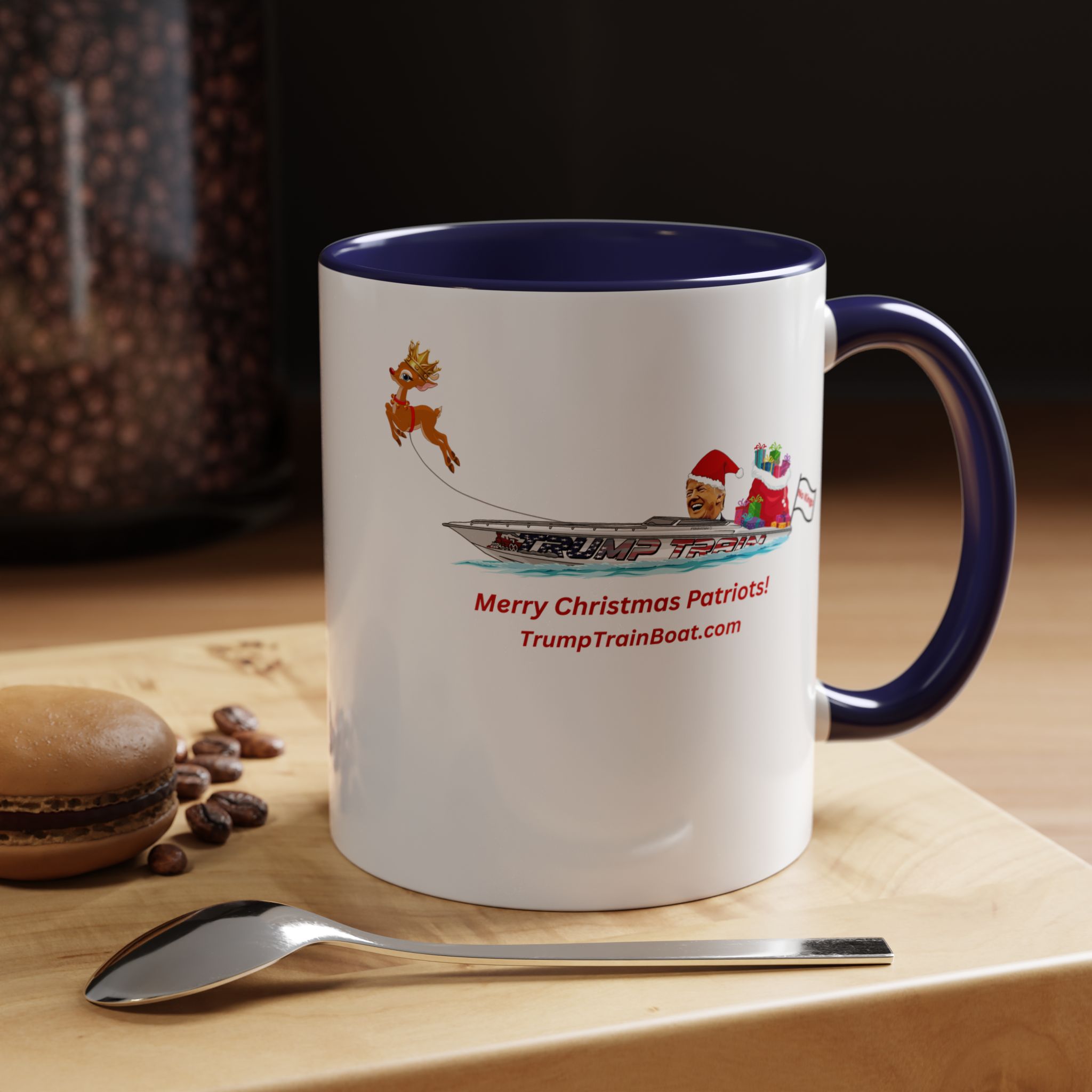 Merry Christmas Patriots Coffee Mug - Image 15