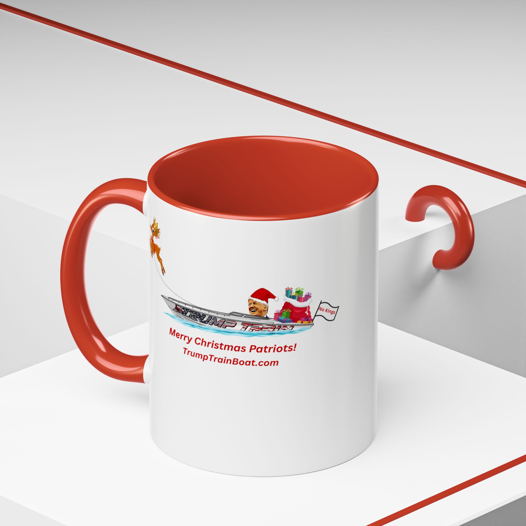 Merry Christmas Patriots Coffee Mug - Image 8
