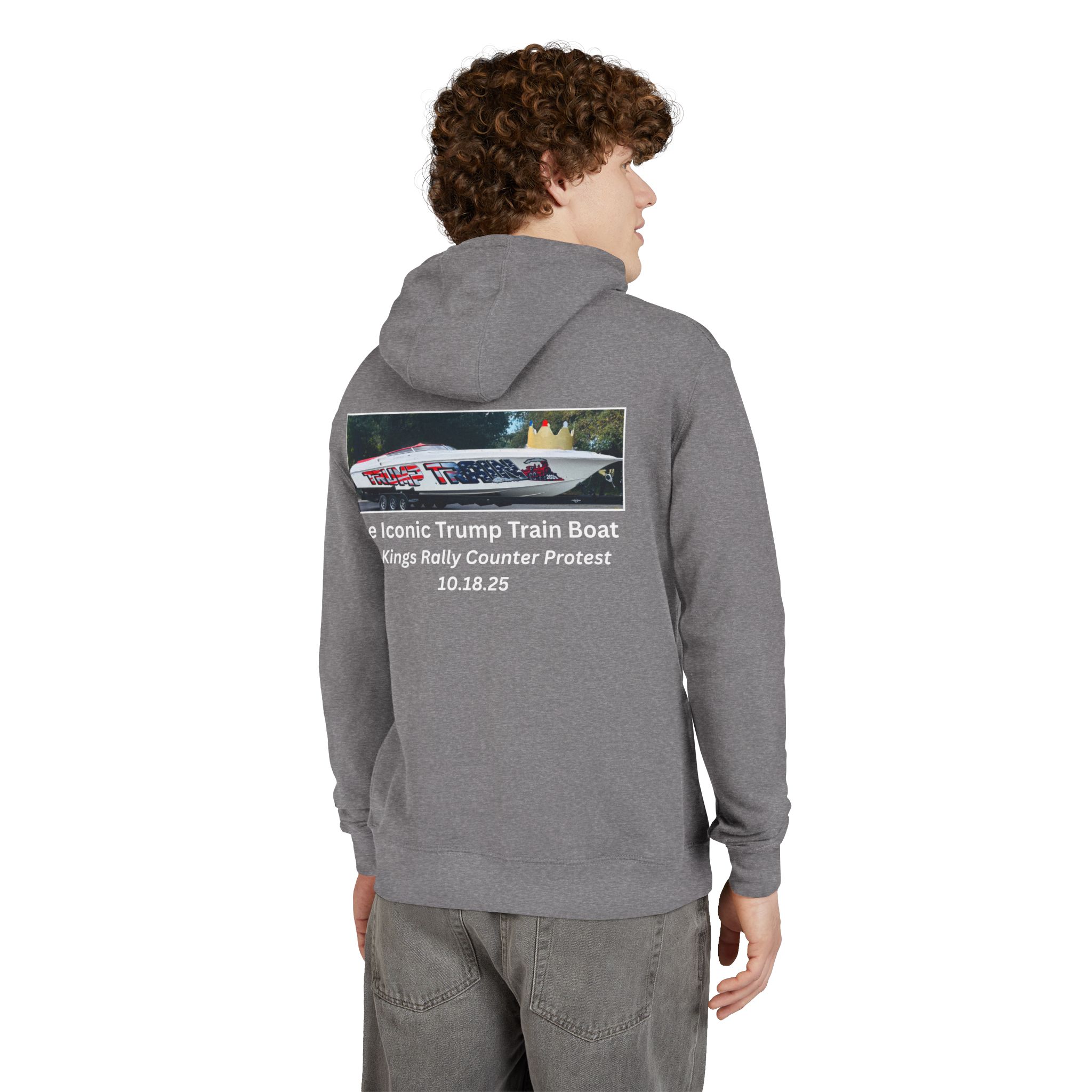 No Kings Rally Counter Protest Hoodie - Image 34