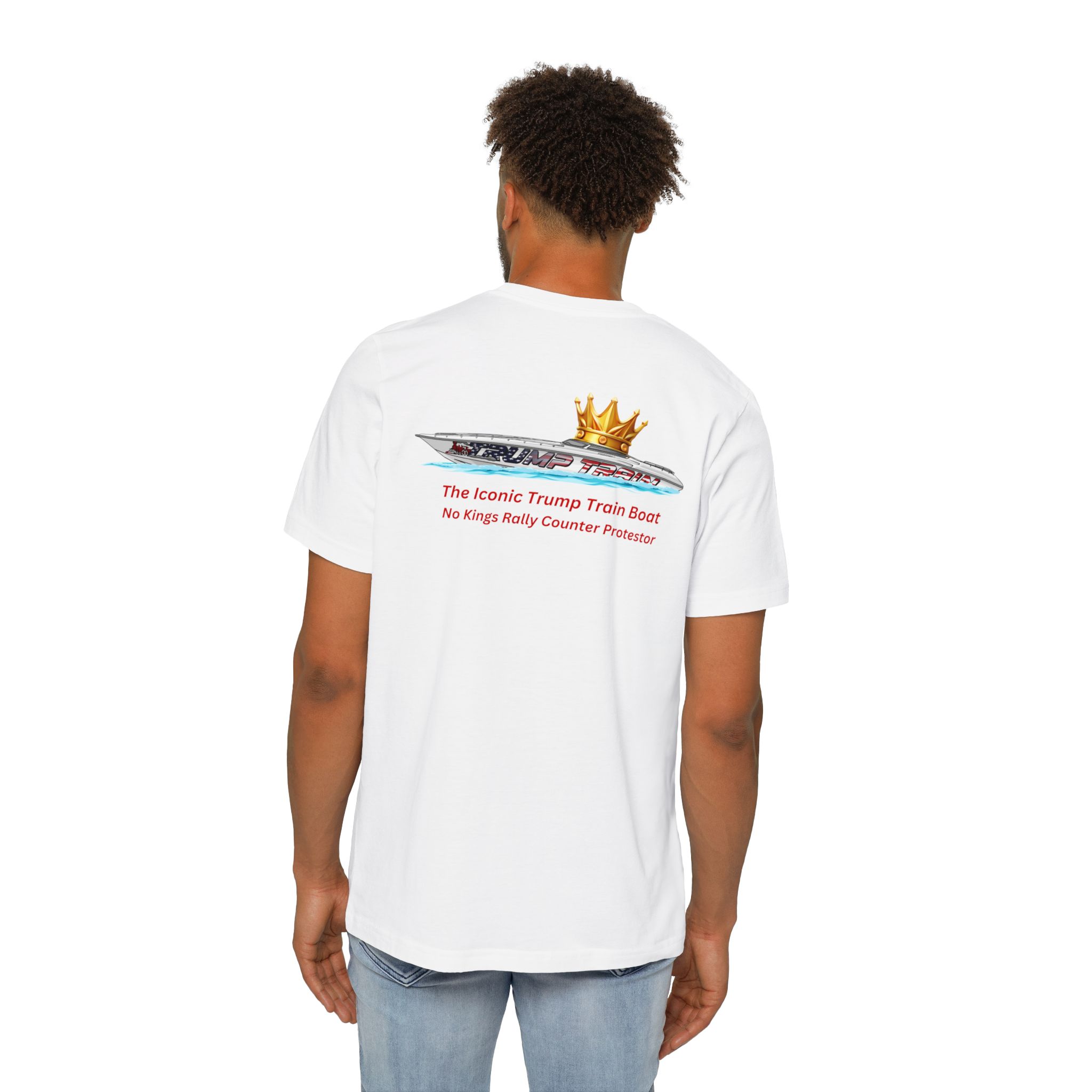 No Kings Rally Counter Protest Tee - Image 4