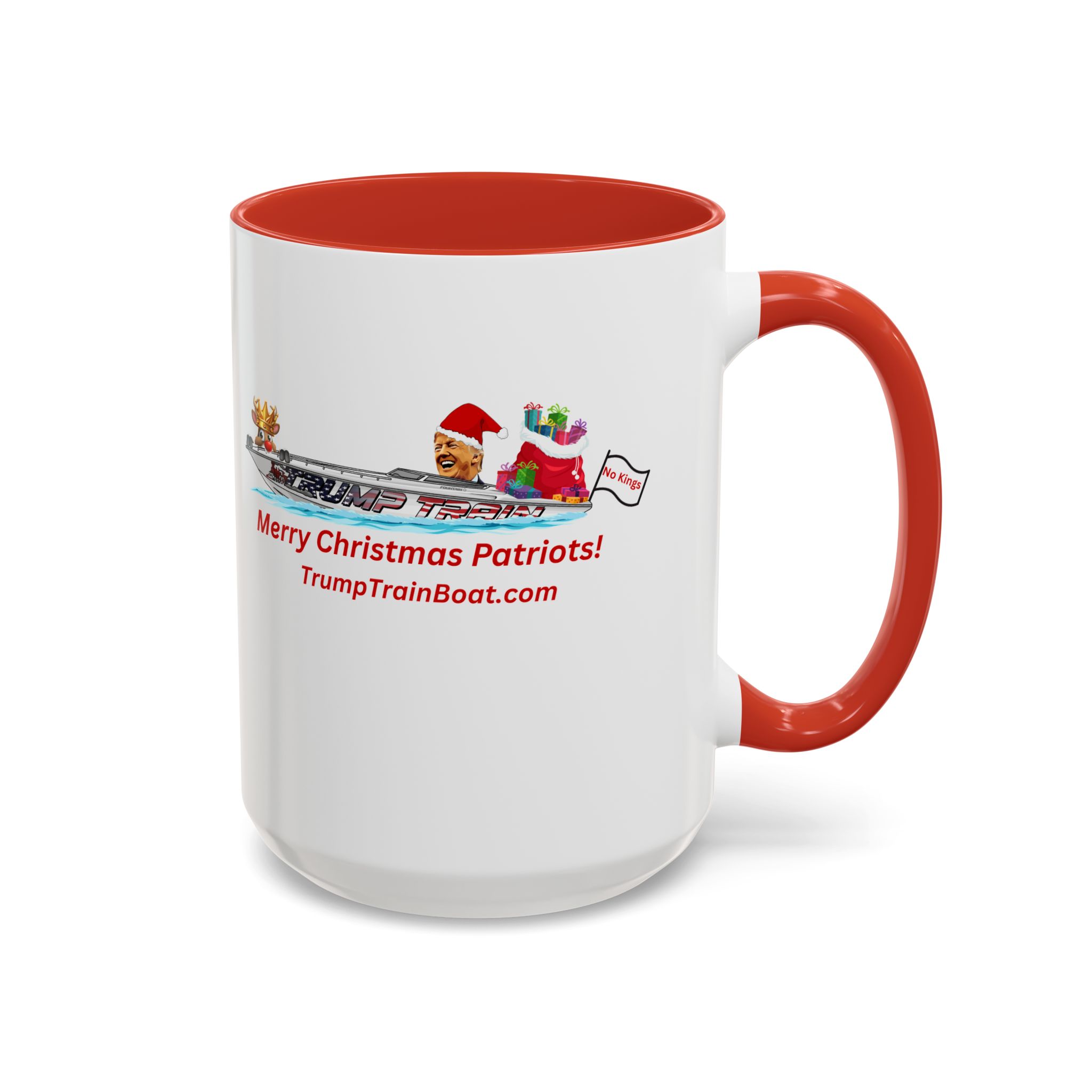 Merry Christmas Patriots Coffee Mug - Image 6