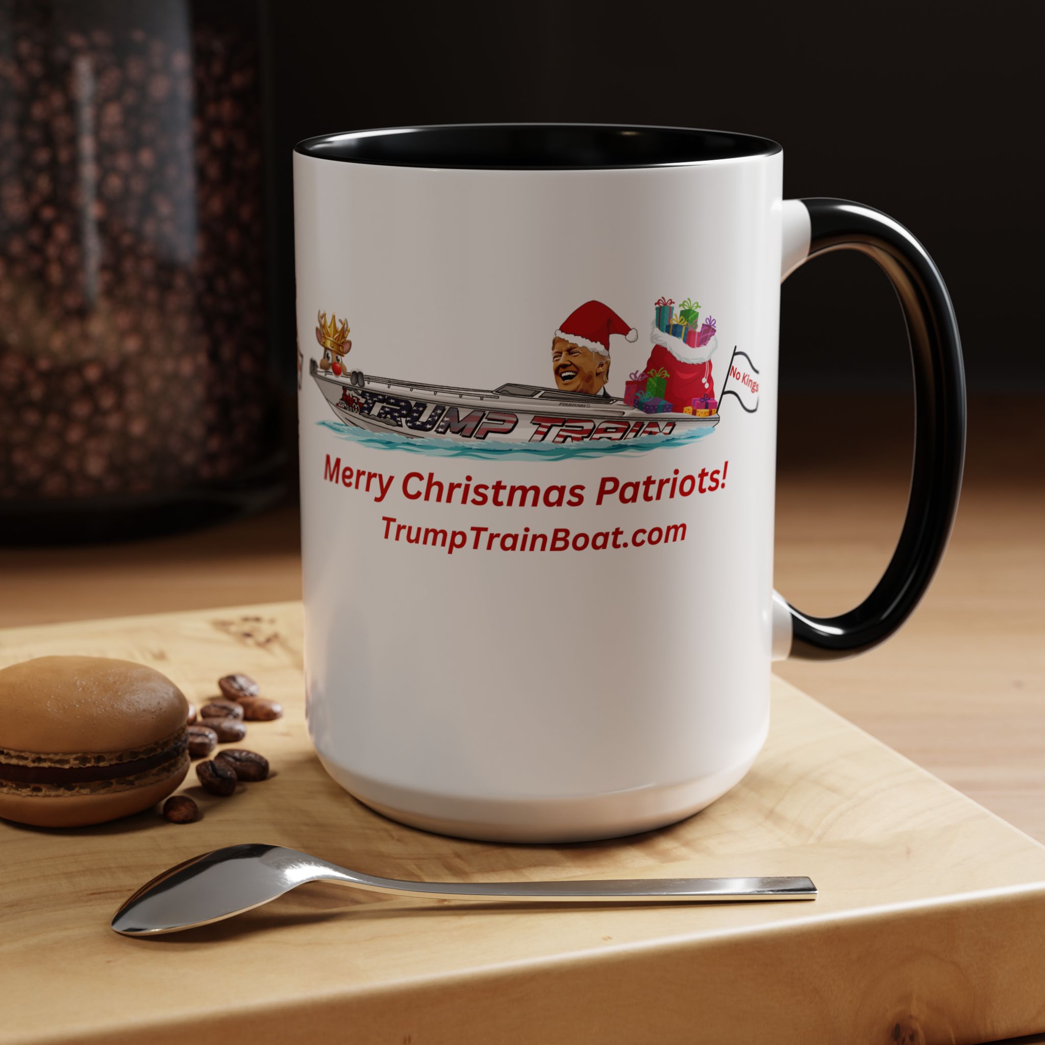 Merry Christmas Patriots Coffee Mug - Image 9