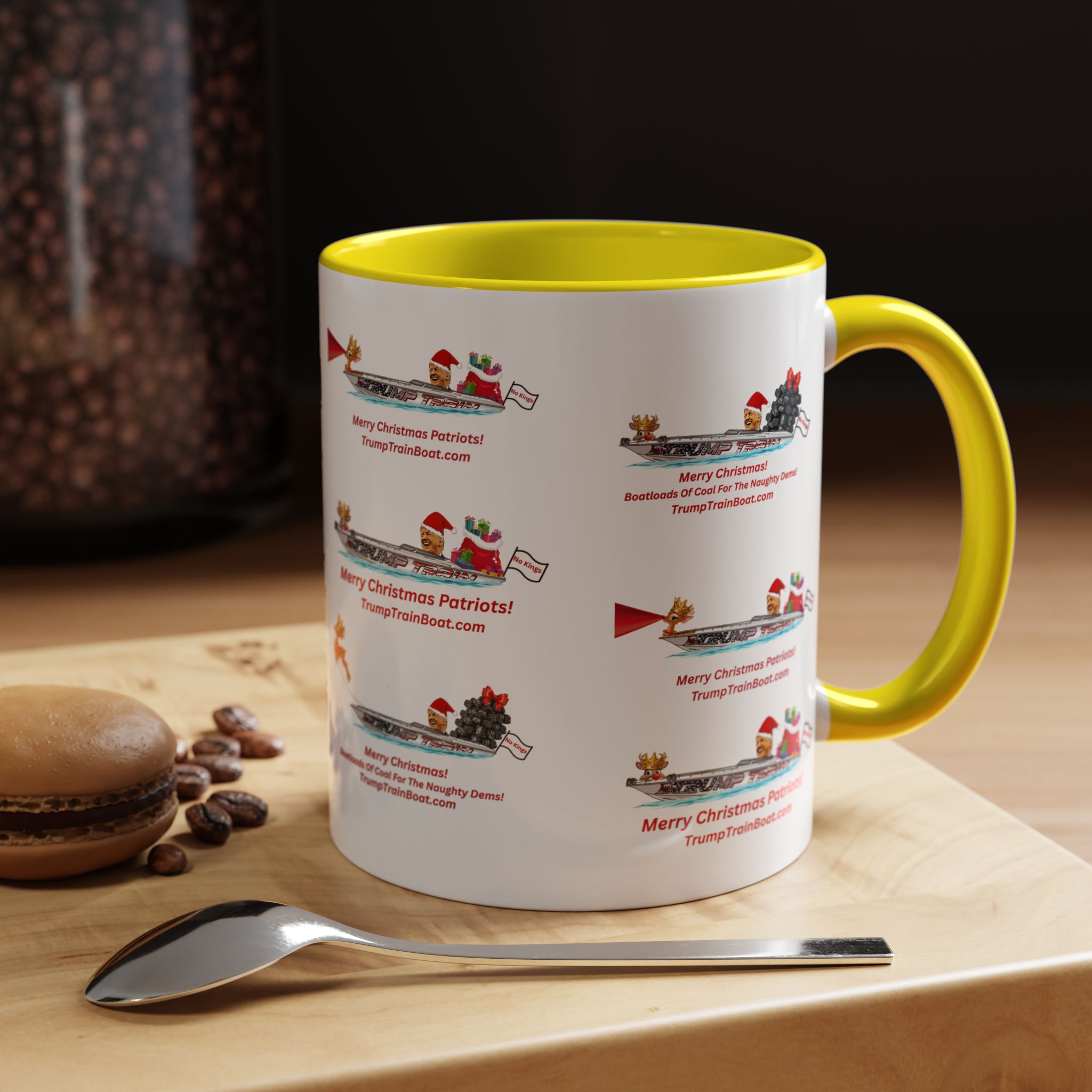 Christmas Multiple Trump Santa Coffee Mug - Image 71