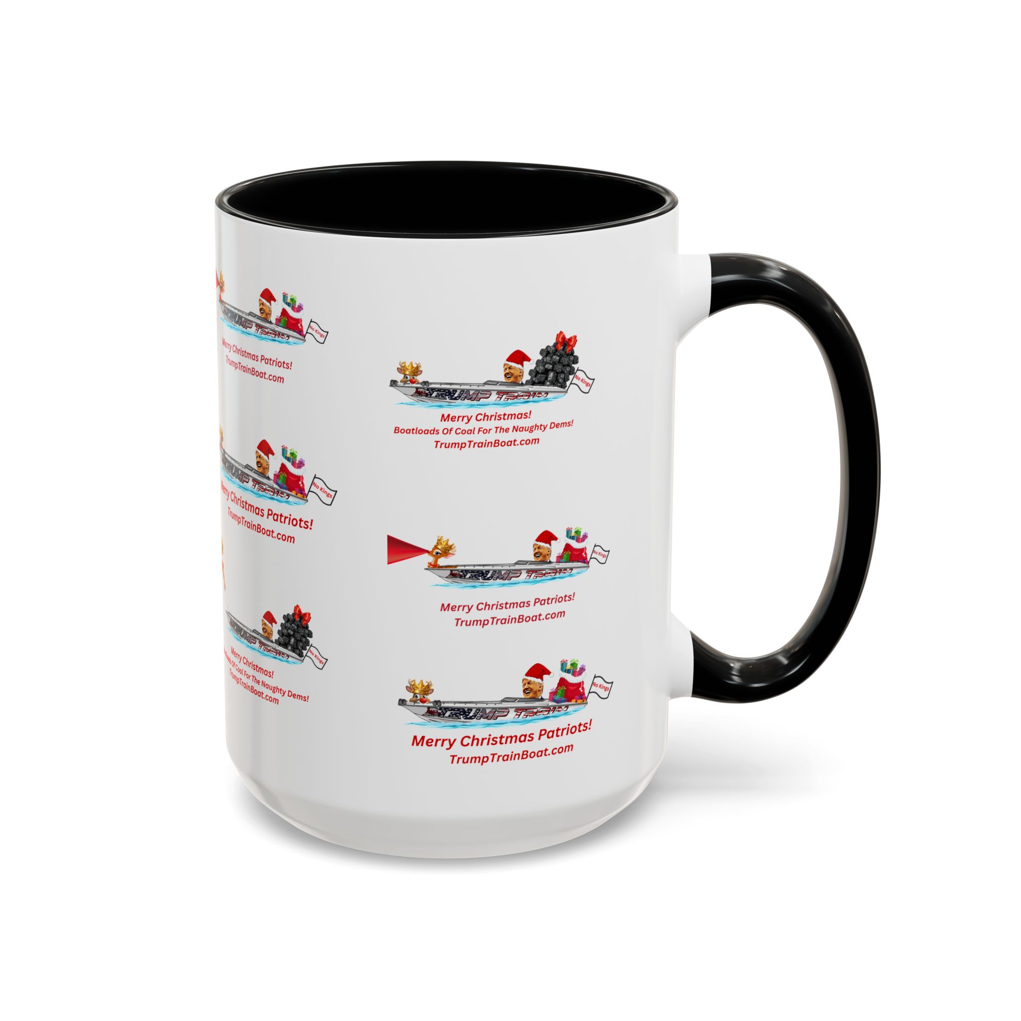 Christmas Multiple Trump Santa Coffee Mug - Image 26
