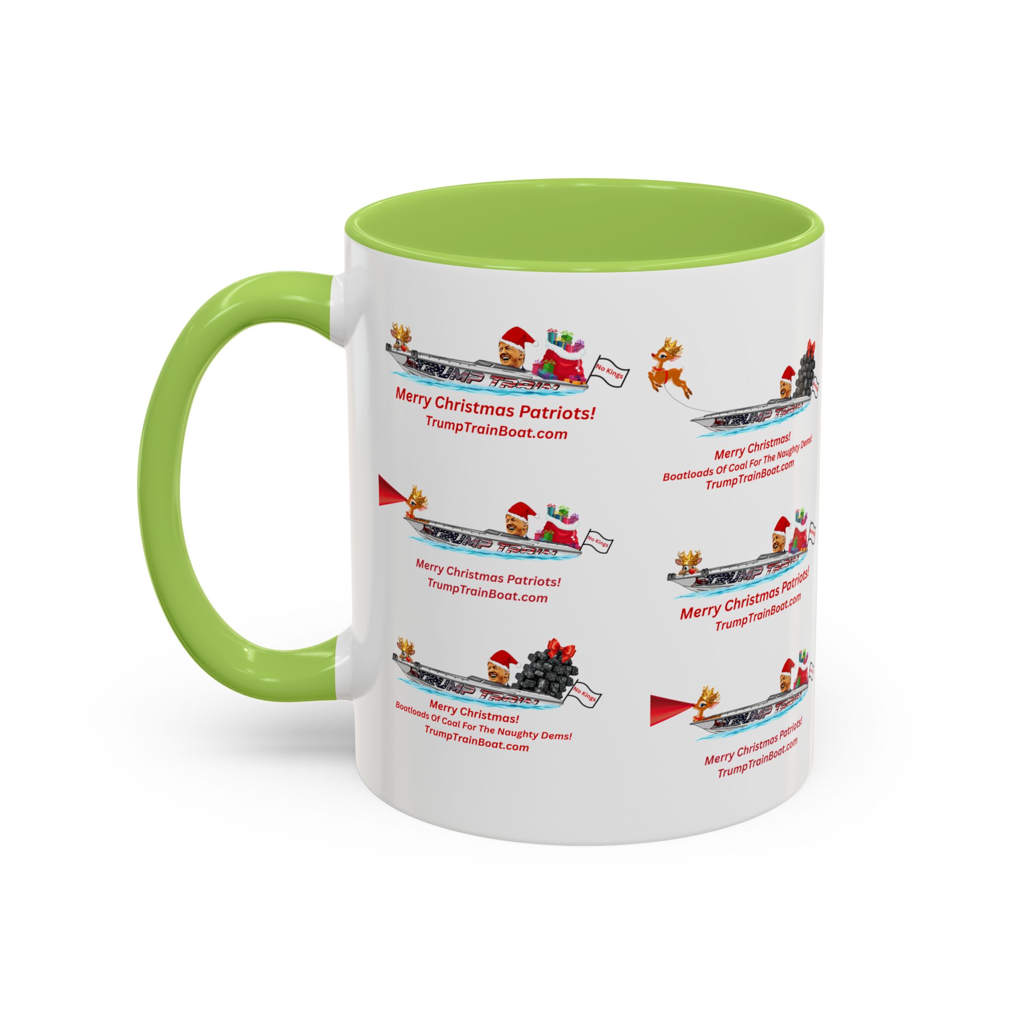 Christmas Multiple Trump Santa Coffee Mug - Image 87