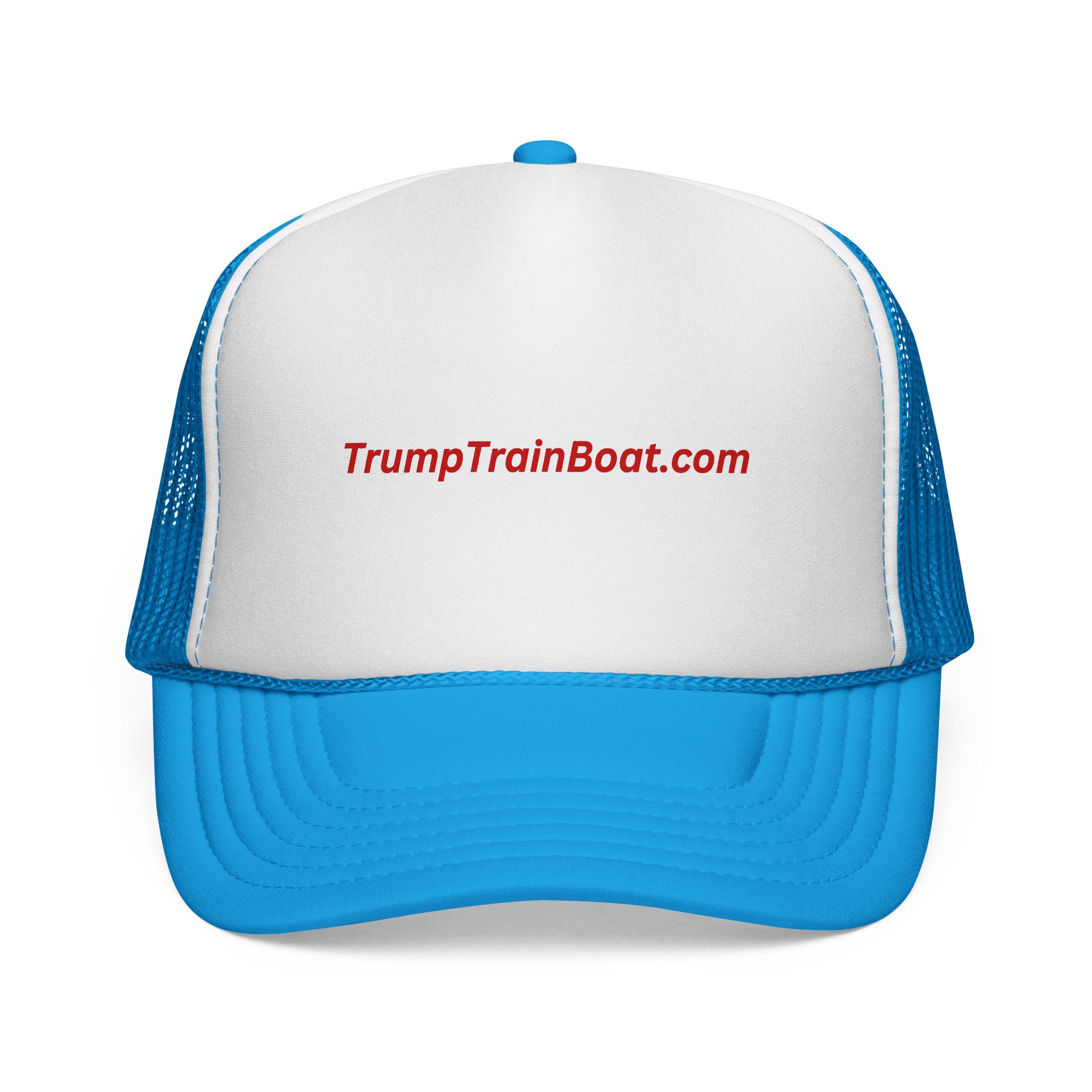 TrumpTrainBoat.com Mesh Trucker Hat - Image 18