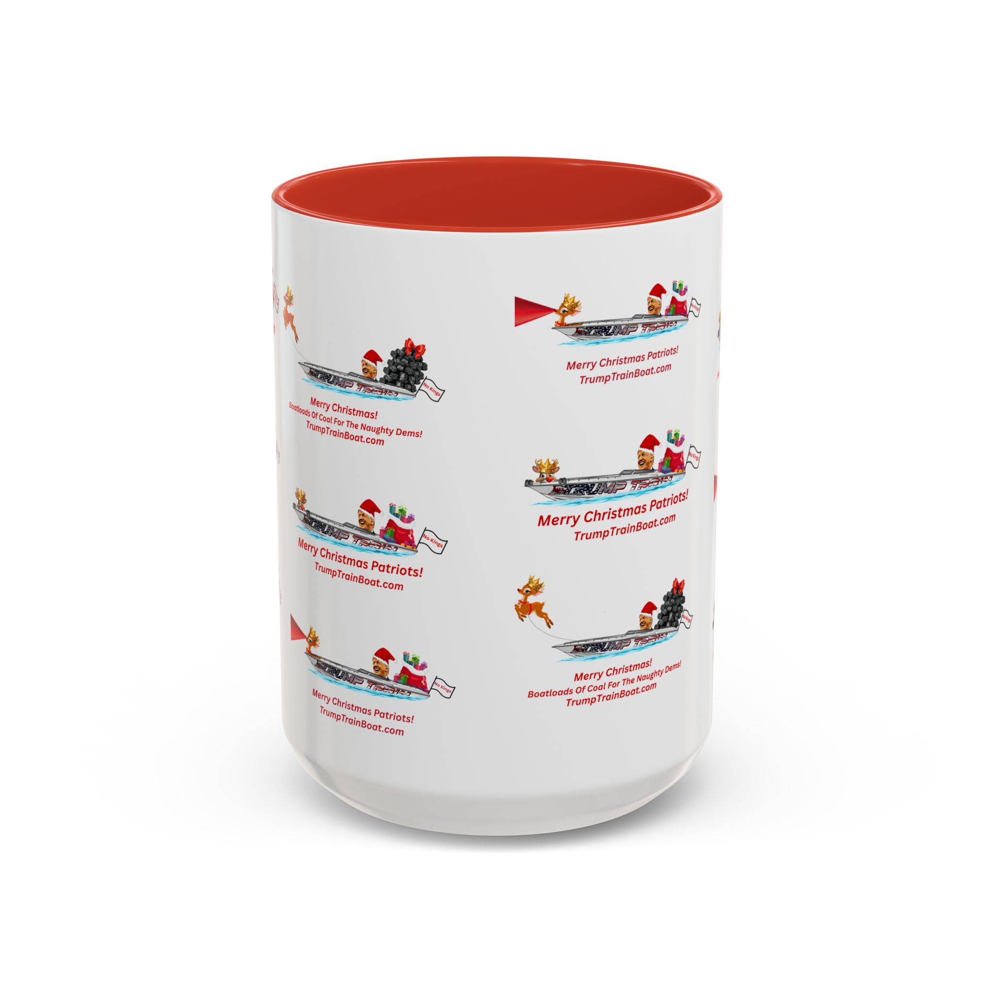 Christmas Multiple Trump Santa Coffee Mug - Image 43