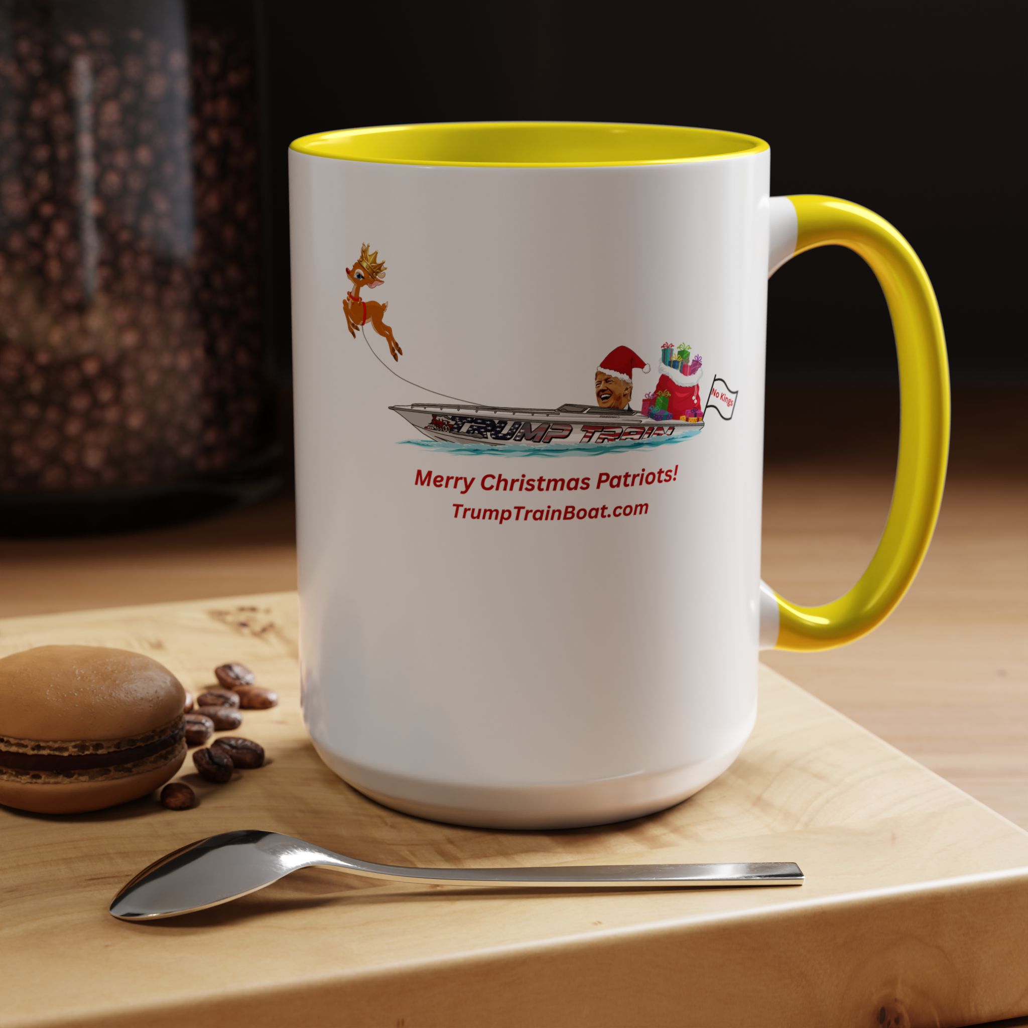 Merry Christmas Patriots Coffee Mug - Image 75