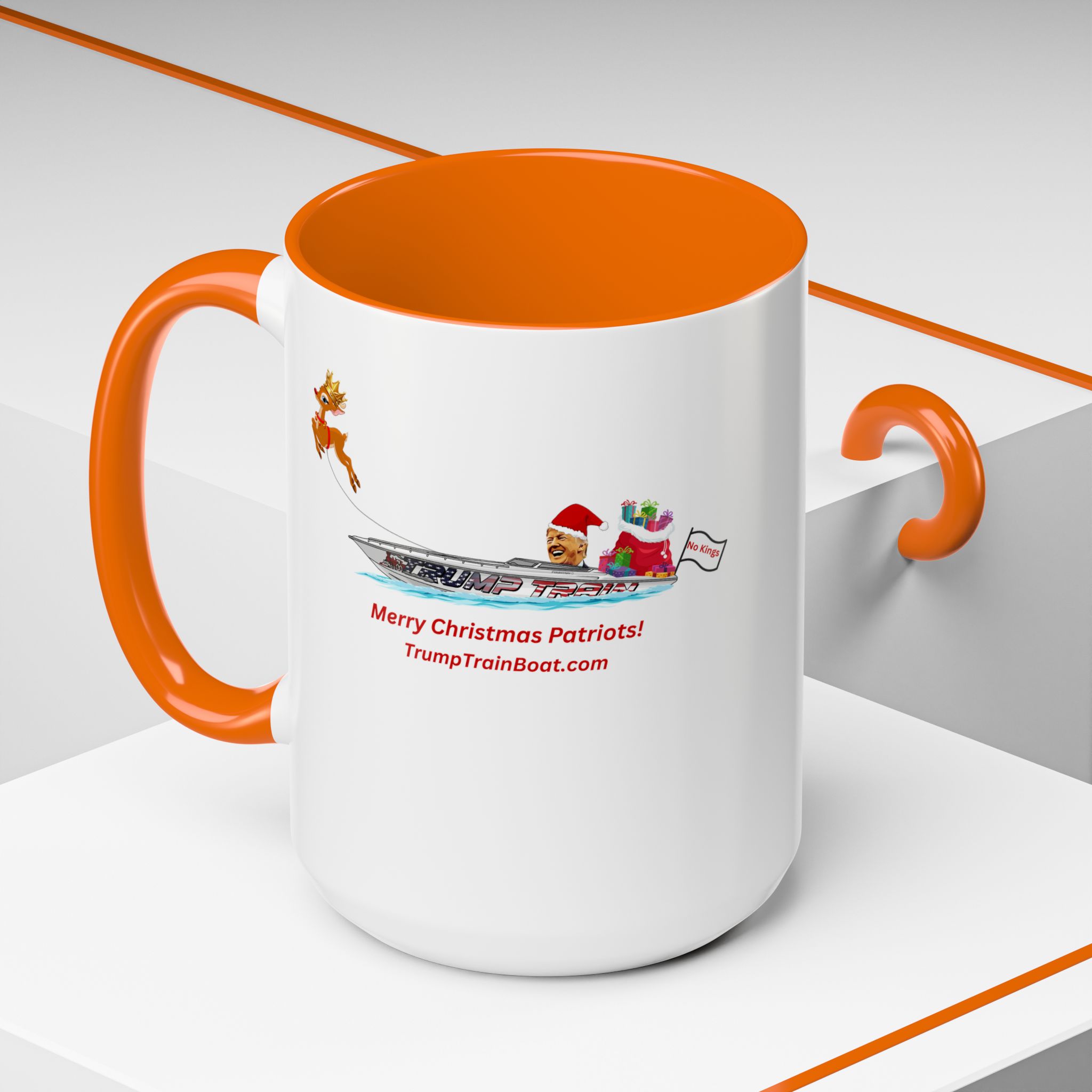 Merry Christmas Patriots Coffee Mug - Image 74