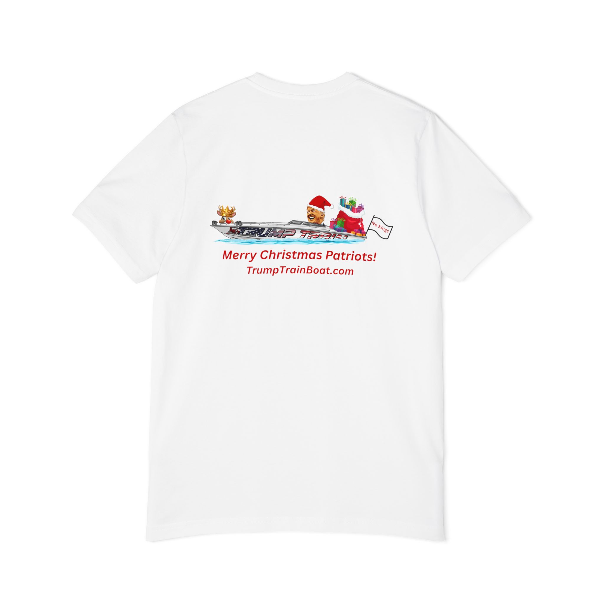 Merry Christmas Patriots Tee - Image 2