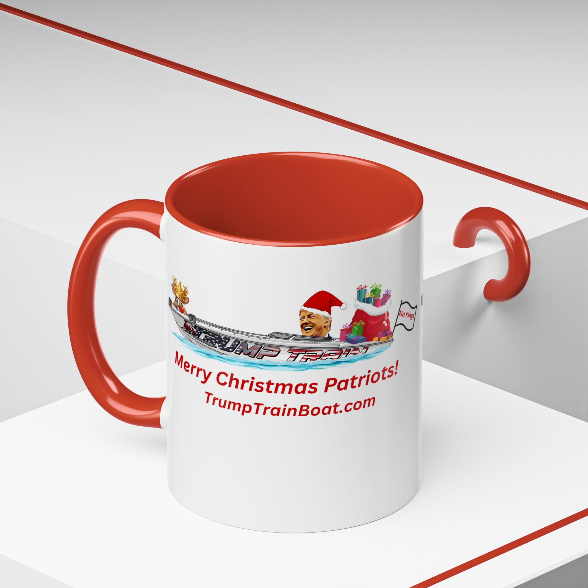 Merry Christmas Patriots Coffee Mug - Image 8