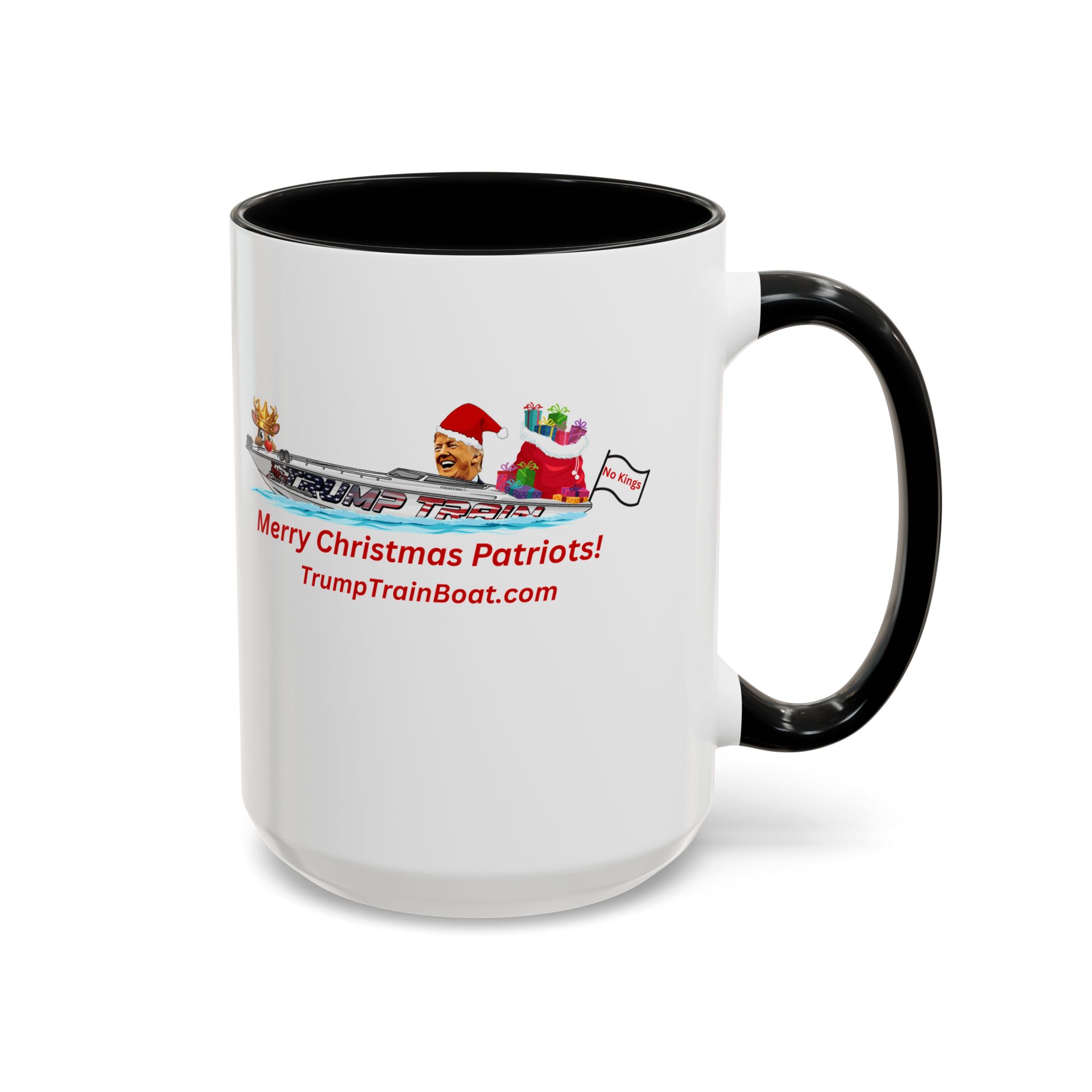 Merry Christmas Patriots Coffee Mug - Image 2