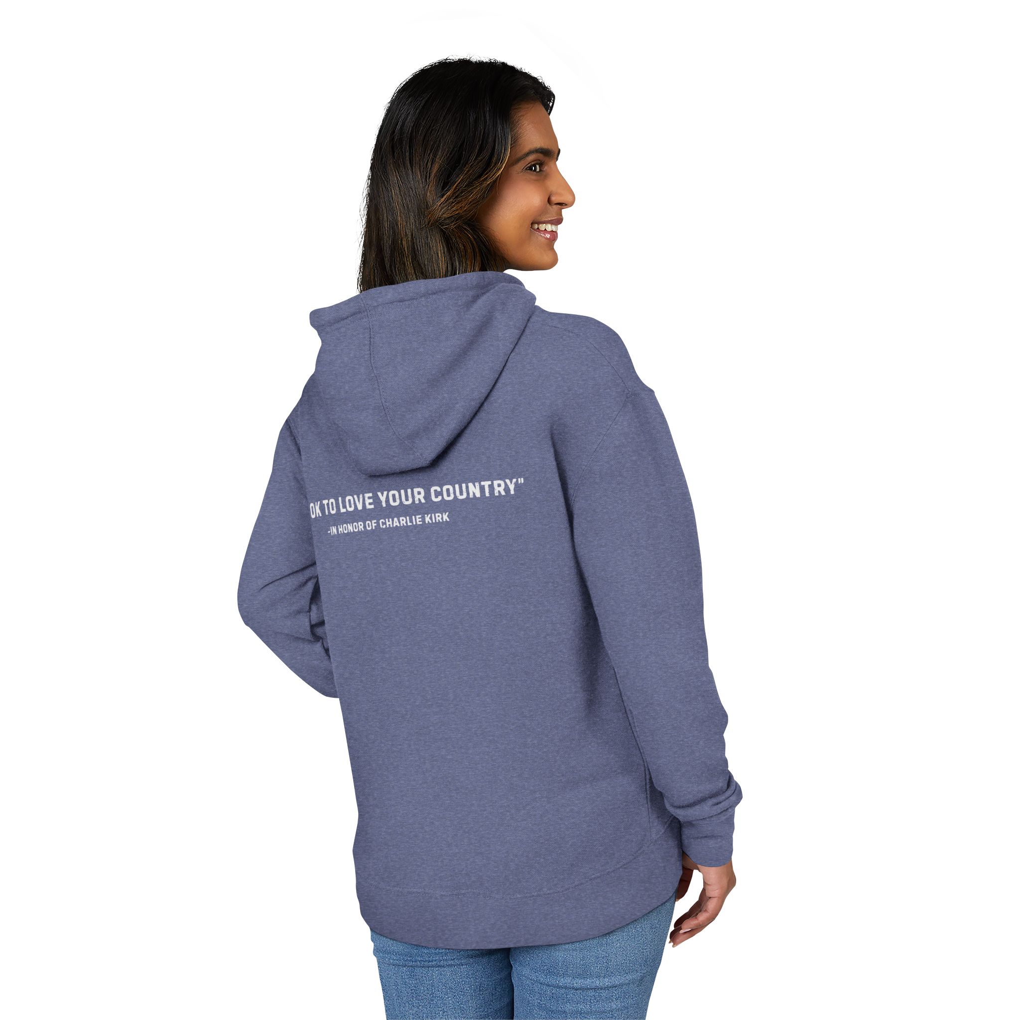 It's OK to Love Your Country Hoodie - Image 32
