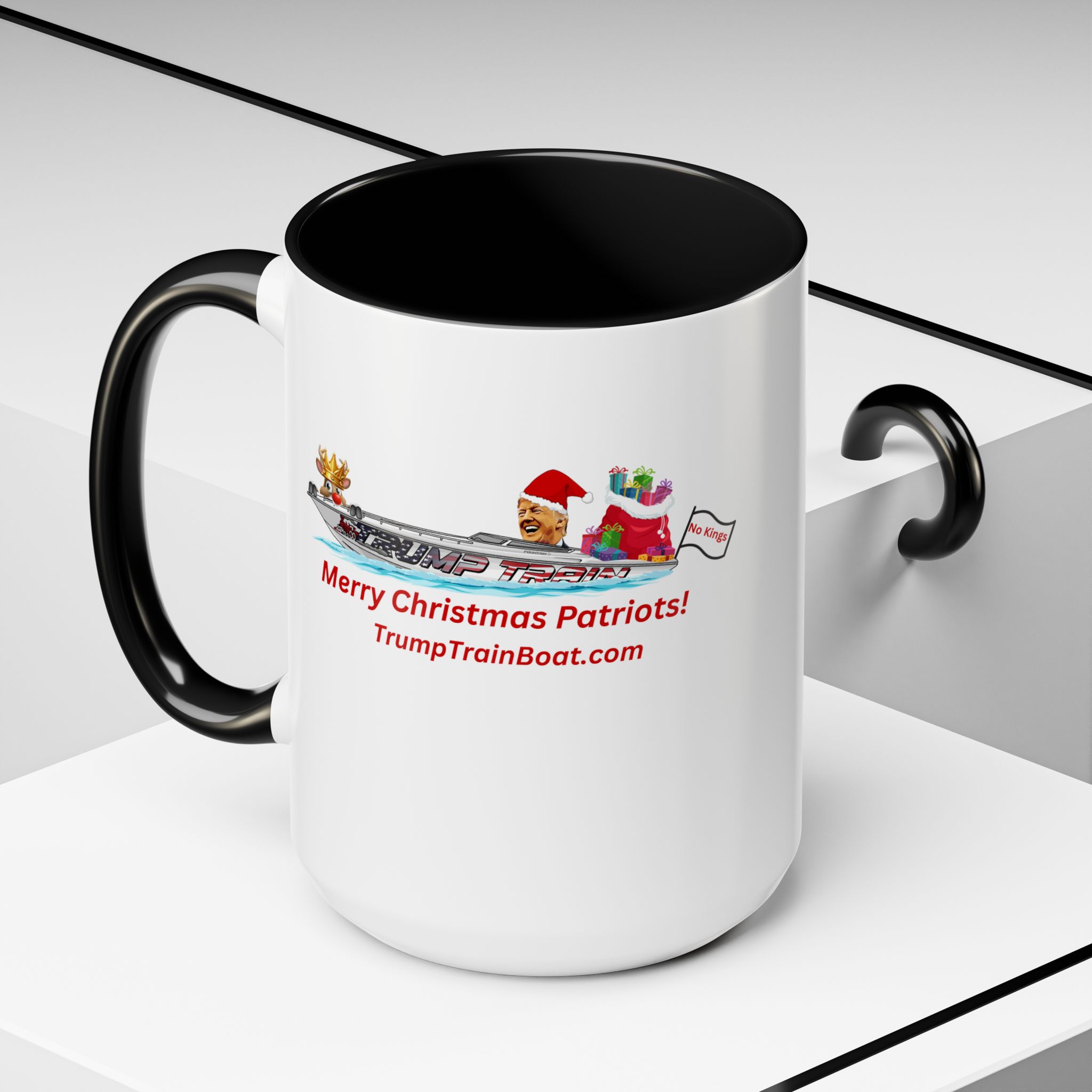 Merry Christmas Patriots Coffee Mug - Image 4
