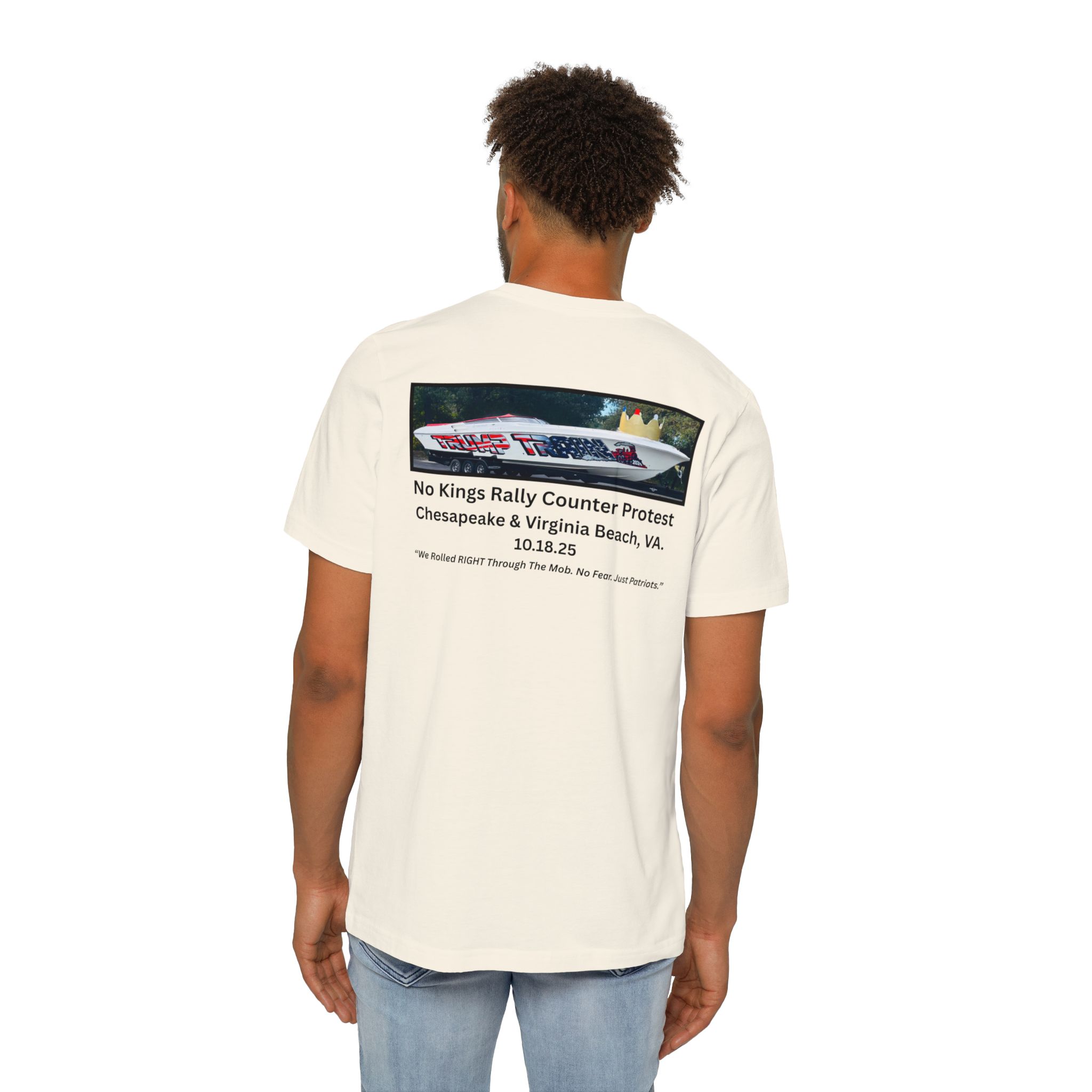 No Kings Rally Counter Protest Photo Tee - Image 18