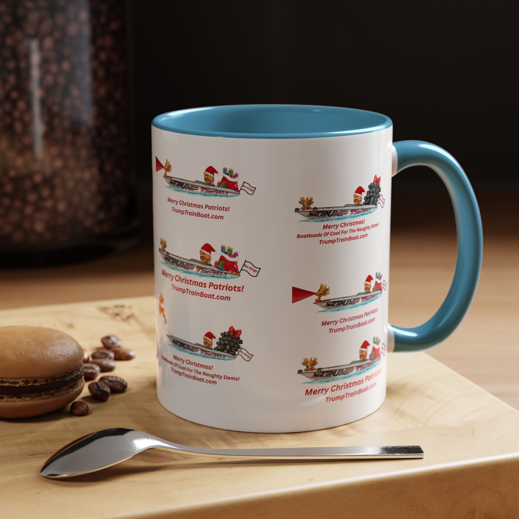 Christmas Multiple Trump Santa Coffee Mug - Image 53