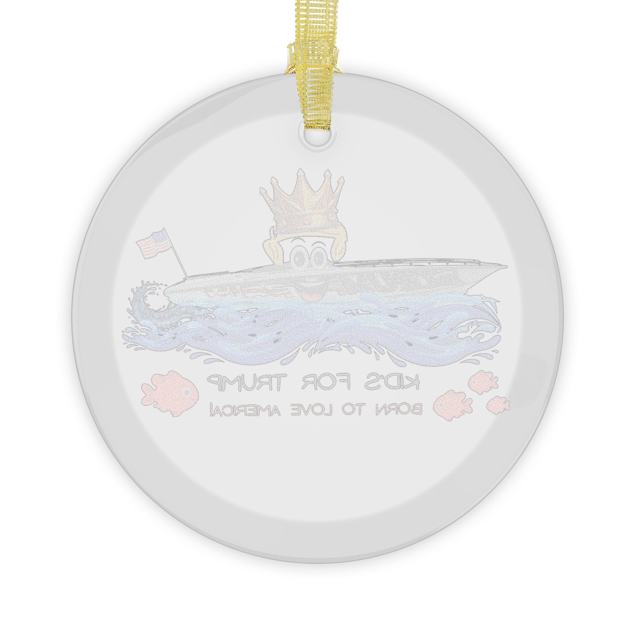 Kids for Trump Glass Ornaments - Image 14