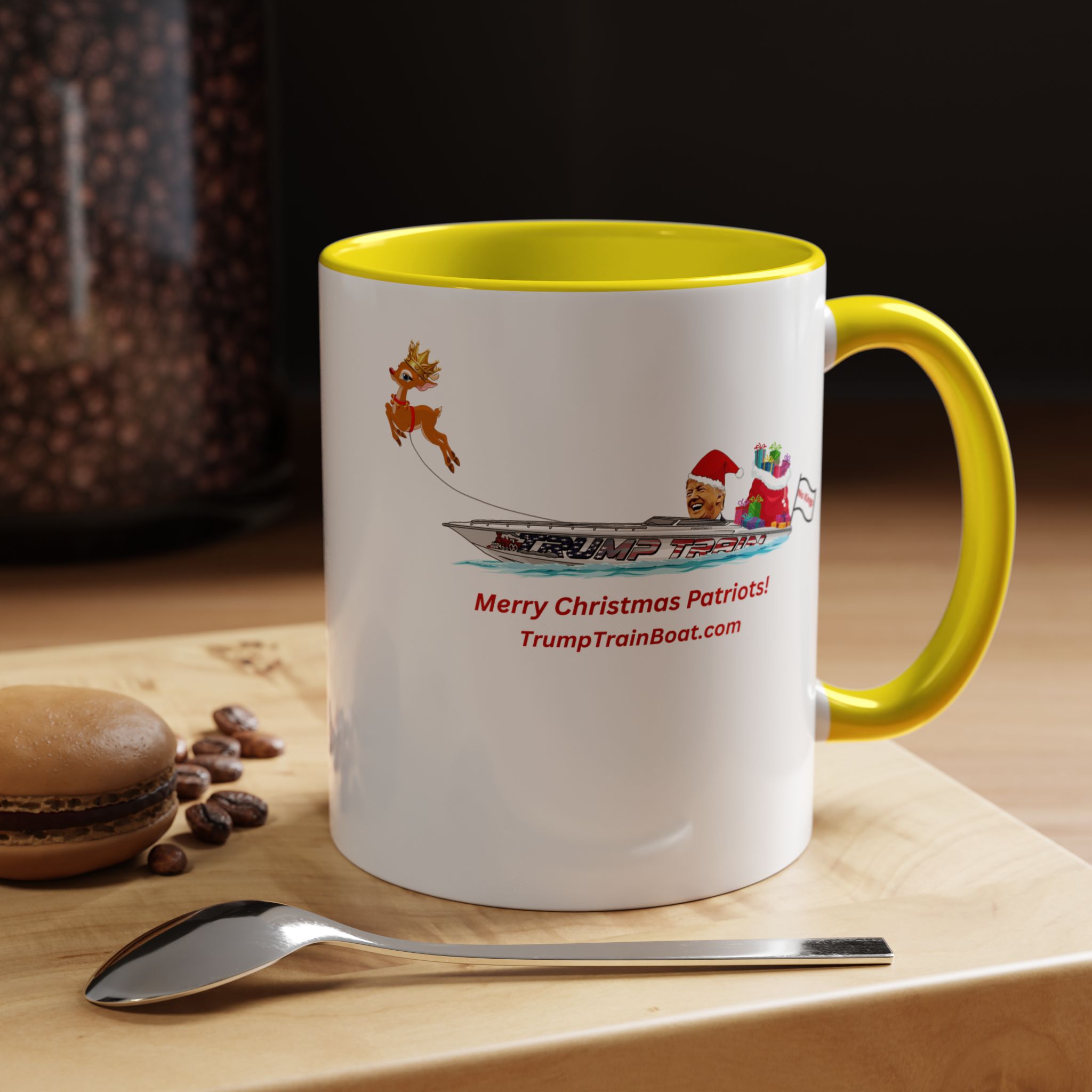Merry Christmas Patriots Coffee Mug - Image 63