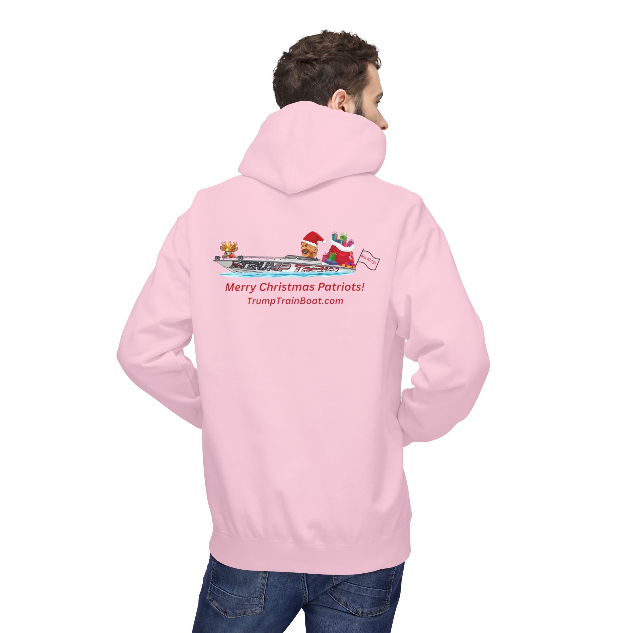 Merry Christmas Patriots Hoodie - Image 36