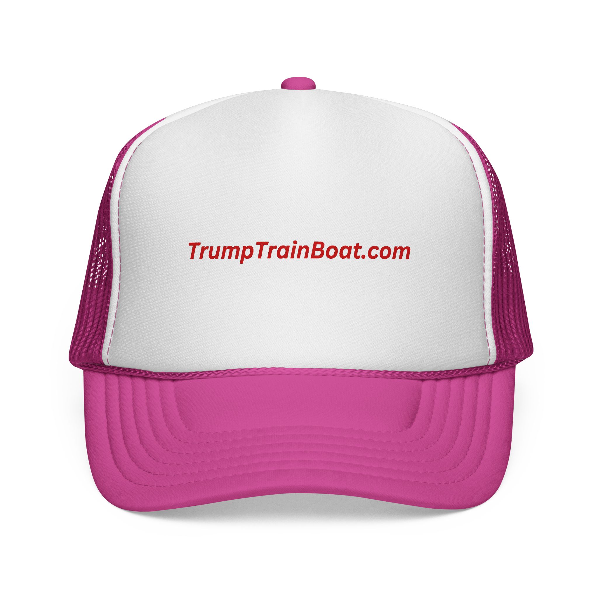 TrumpTrainBoat.com Mesh Trucker Hat - Image 32