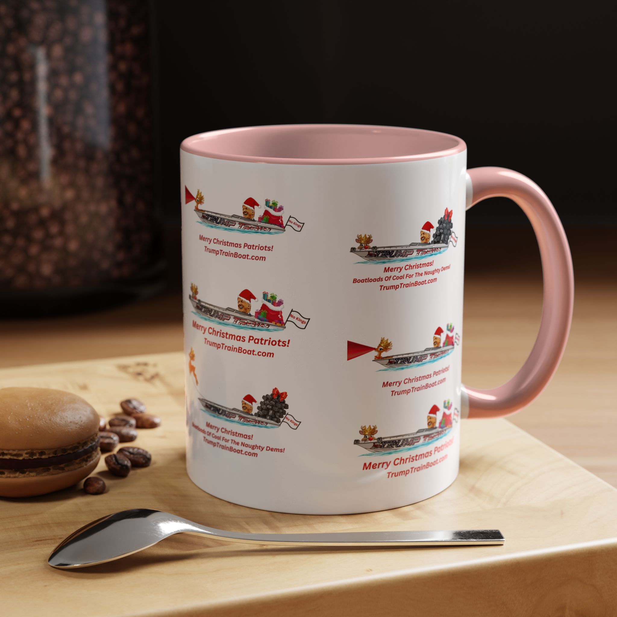 Christmas Multiple Trump Santa Coffee Mug - Image 23