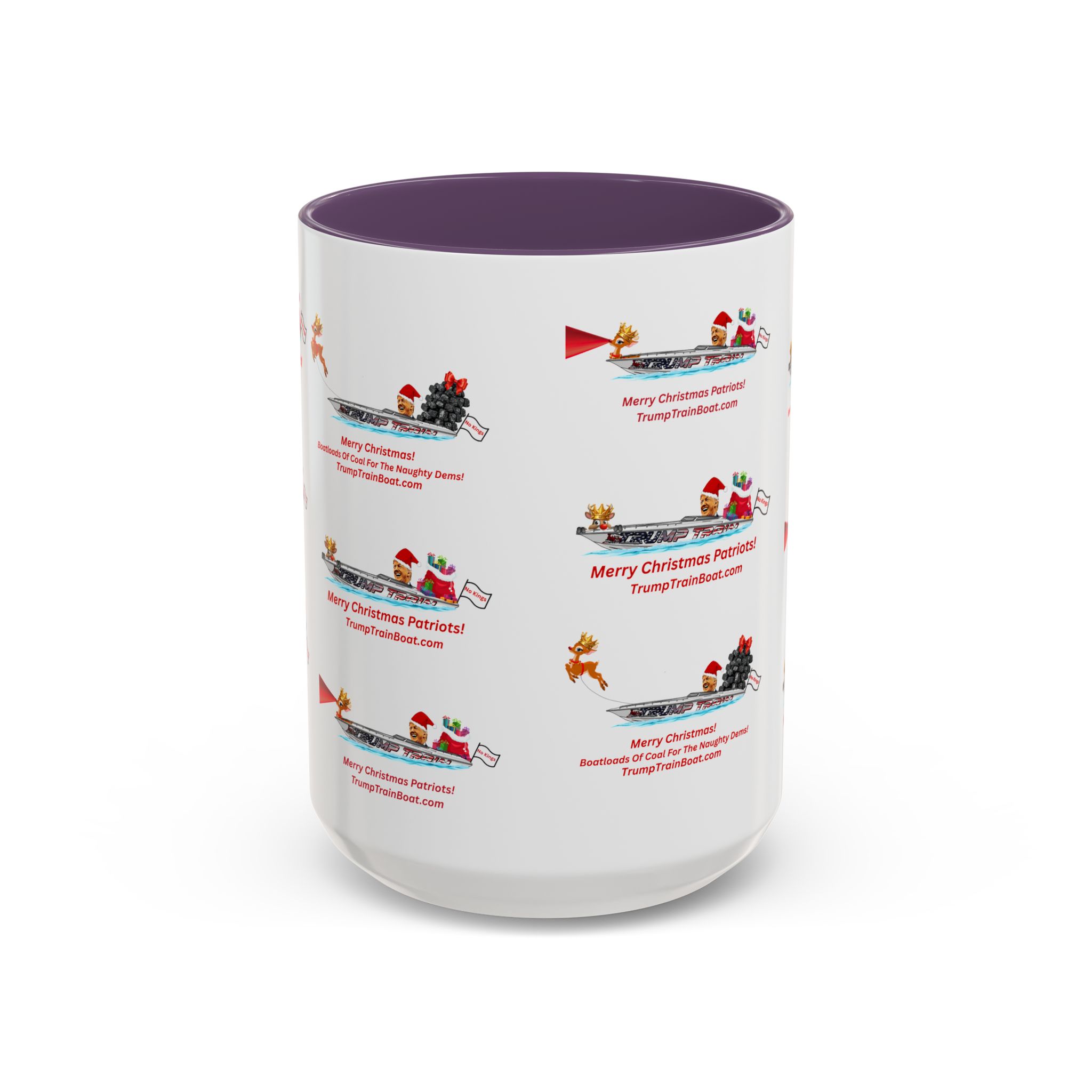 Christmas Multiple Trump Santa Coffee Mug - Image 97