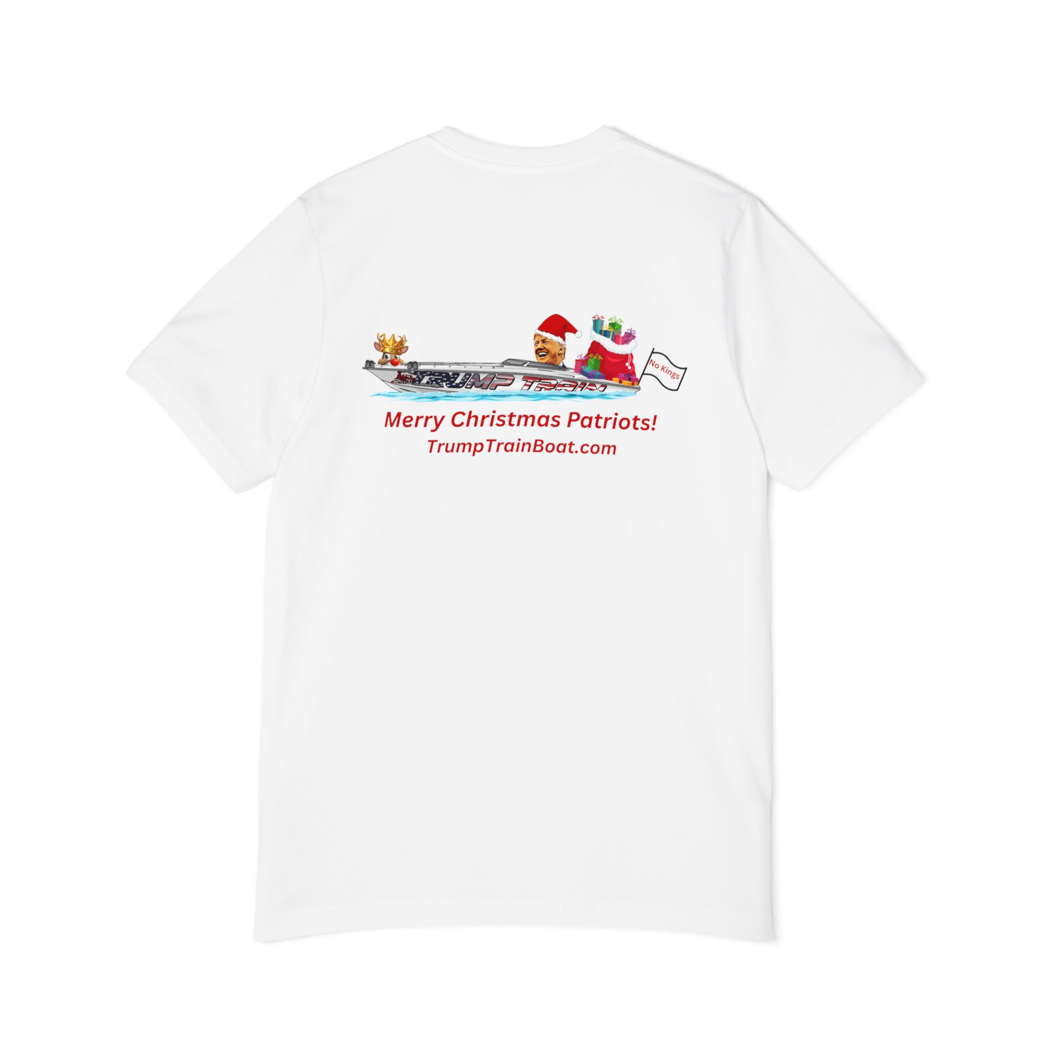 Merry Christmas Patriots Tee - Image 2