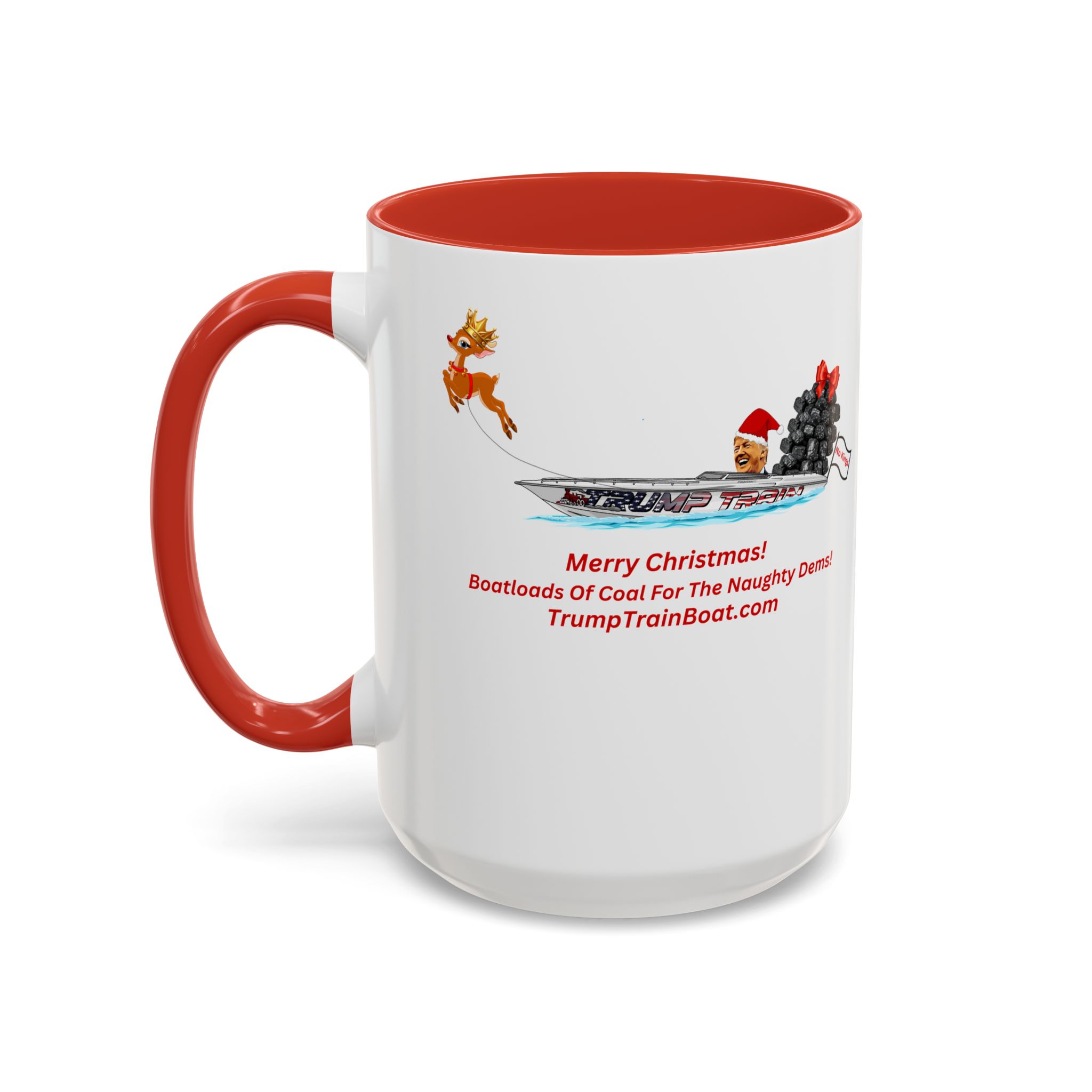Merry Christmas Patriots Coffee Mug - Image 3