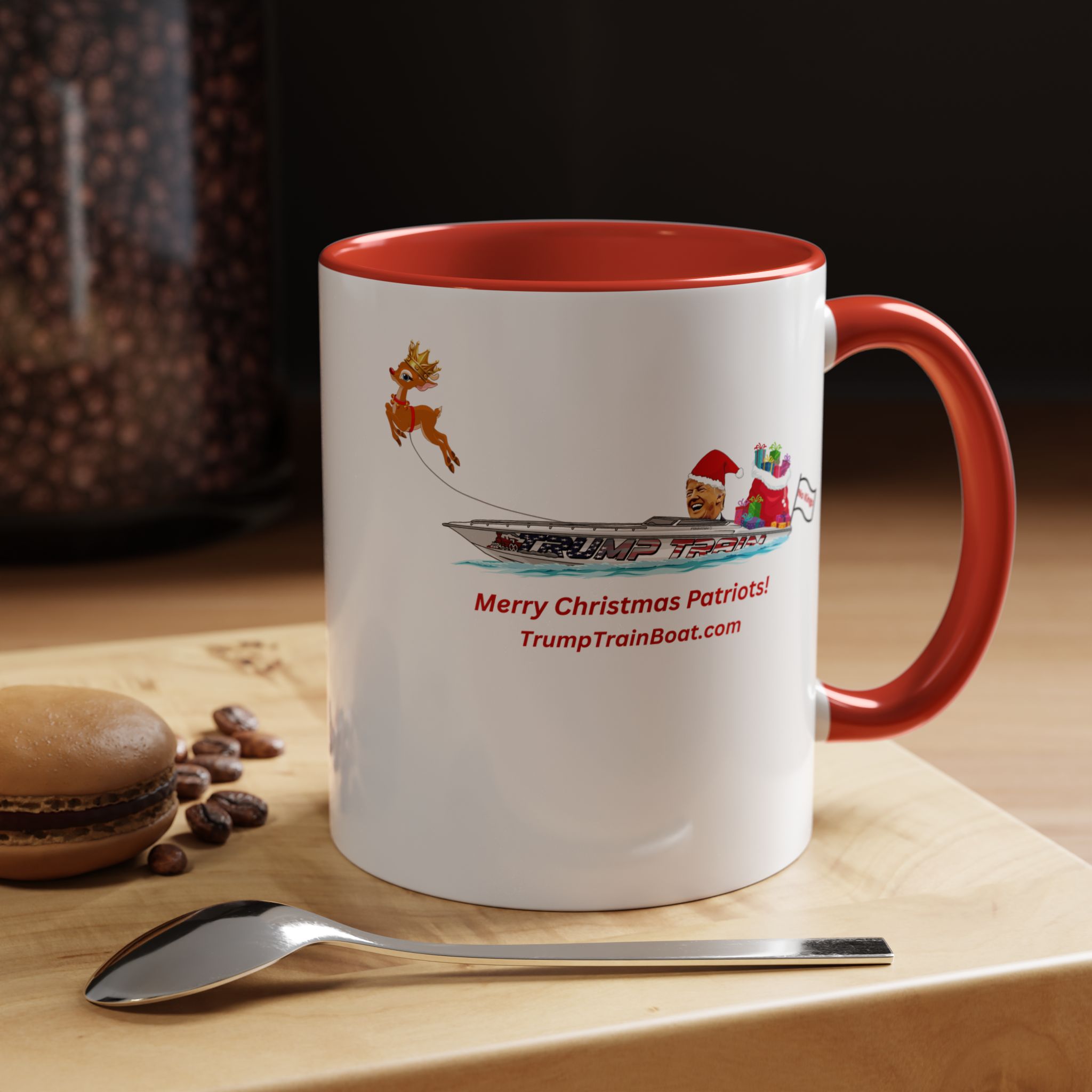 Merry Christmas Patriots Coffee Mug - Image 5